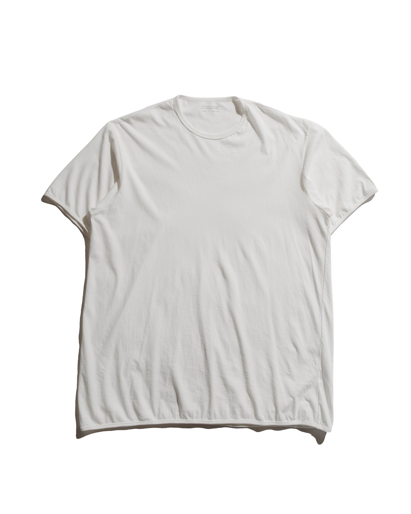 lost & found Lady White Co. Lady White Co. Binded Dry-Lite T-Shirt White