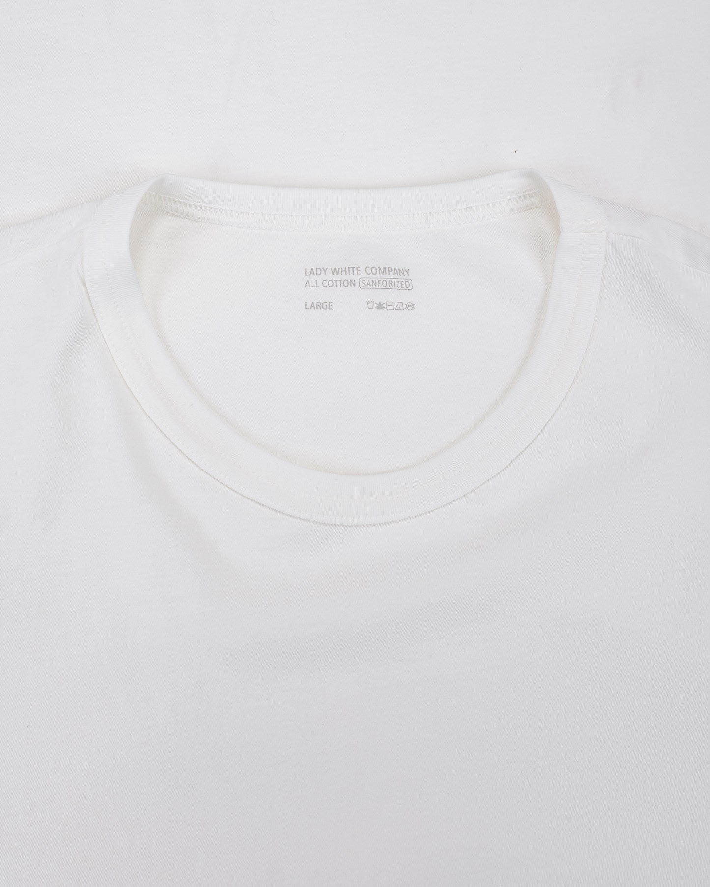 lost & found Lady White Co. Lady White Co. Dry-Lite T-Shirt White