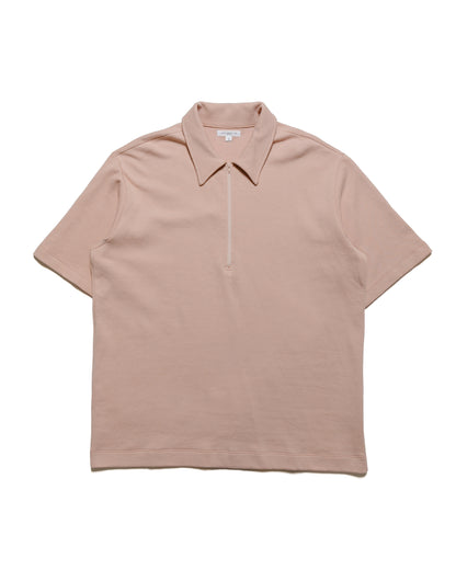lost & found Lady White Co. Lady White Co. Half Zip Polo Pink Glass