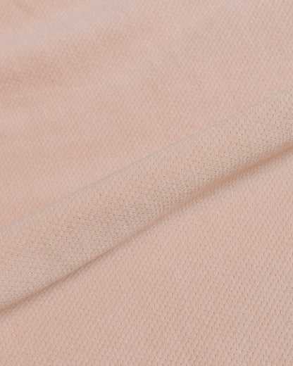 lost & found Lady White Co. Lady White Co. Half Zip Polo Pink Glass