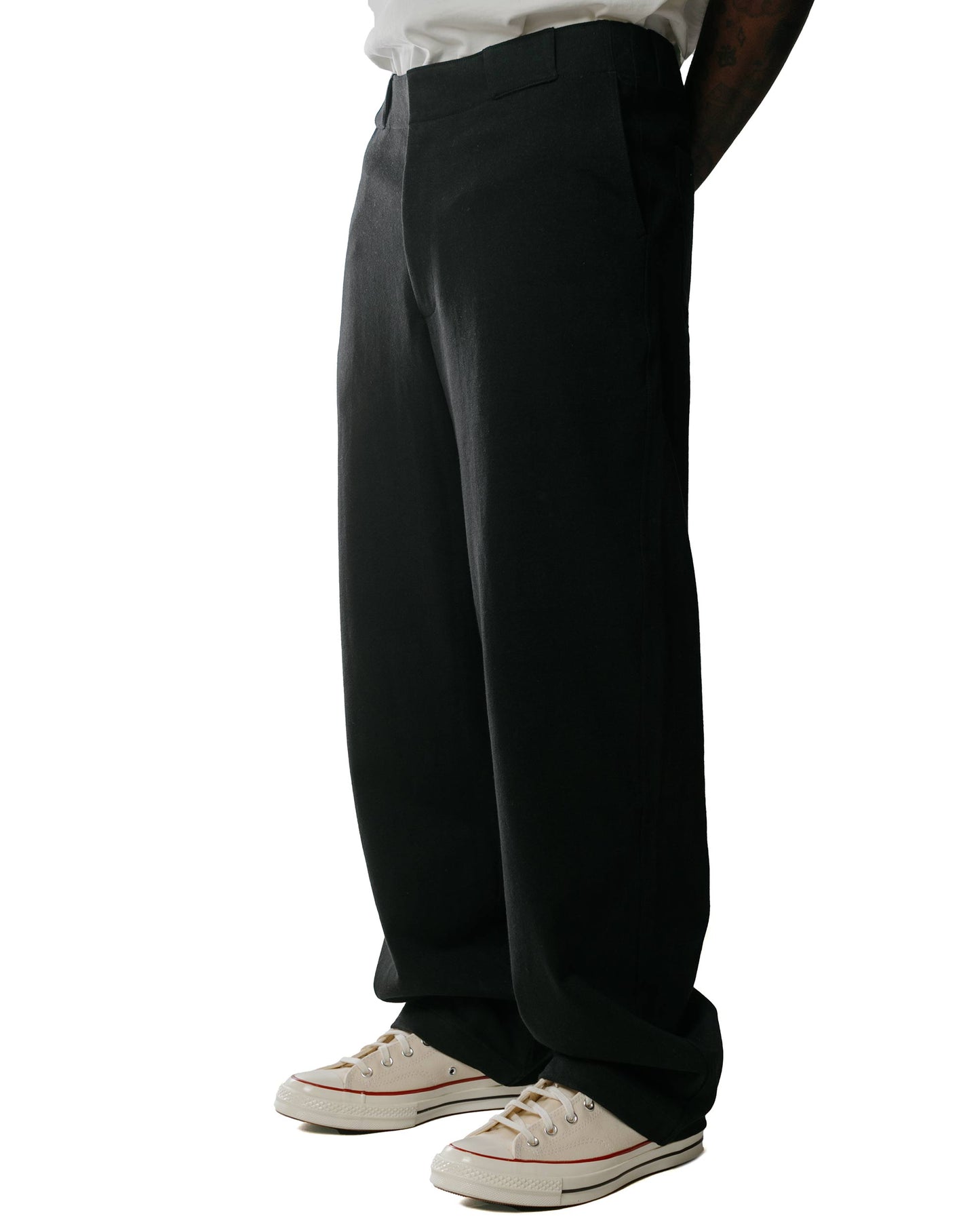 lost & found Lady White Co. Lady White Co. Jersey Trouser Black