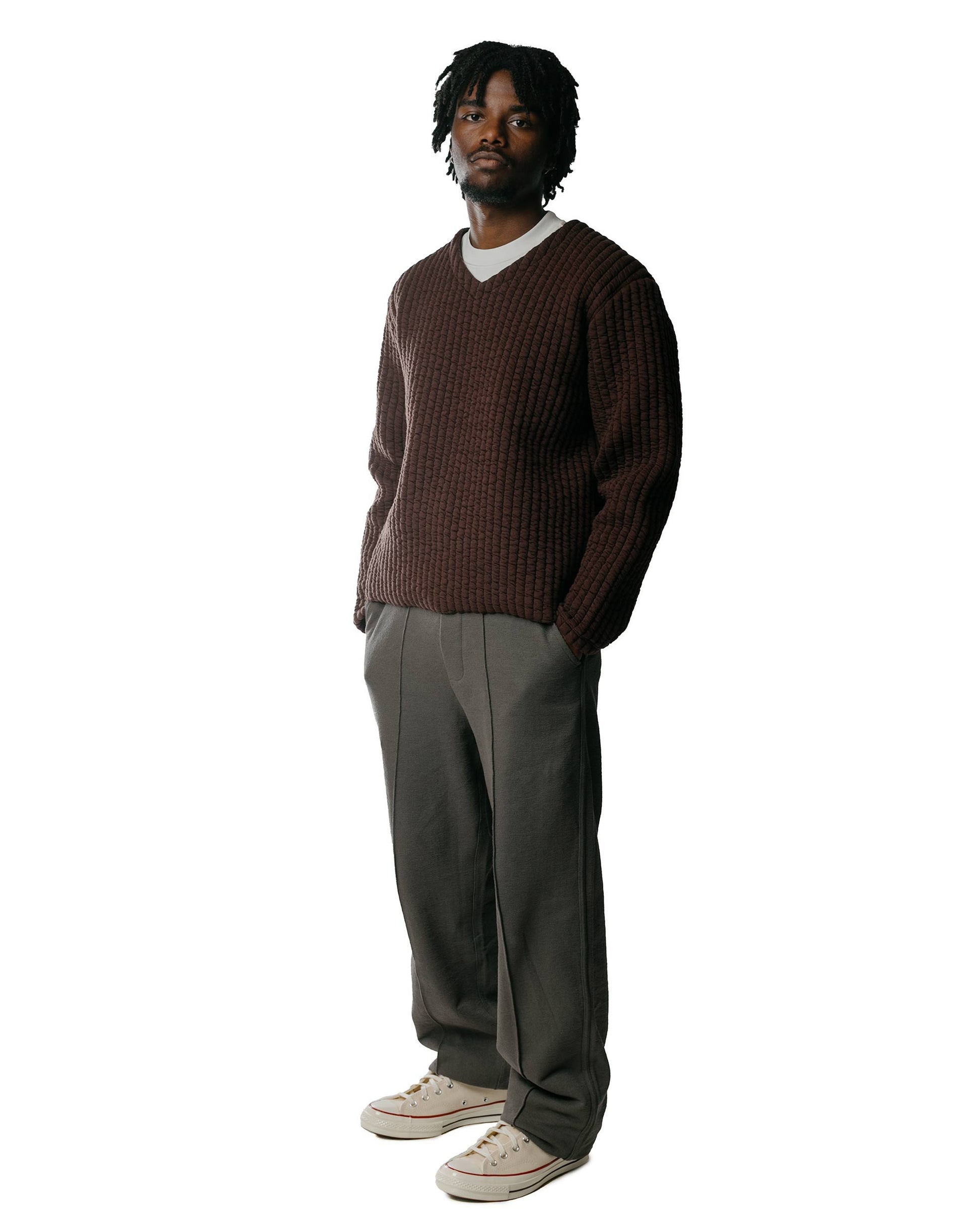 lost & found Lady White Co. Lady White Co. Jersey Trouser Pewter