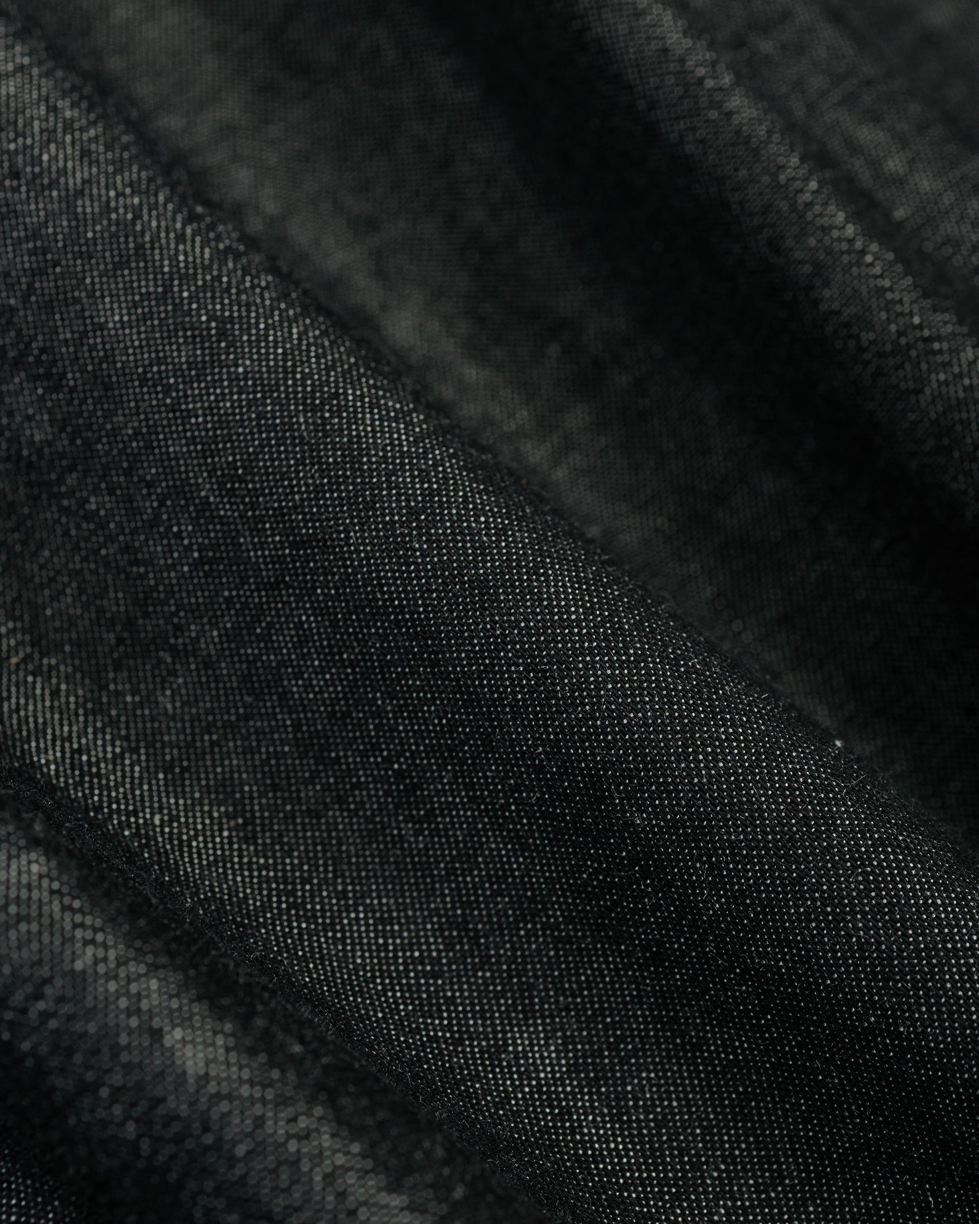 lost & found Lady White Co. Lady White Co. Joliet Zip Shirt Black Chambray