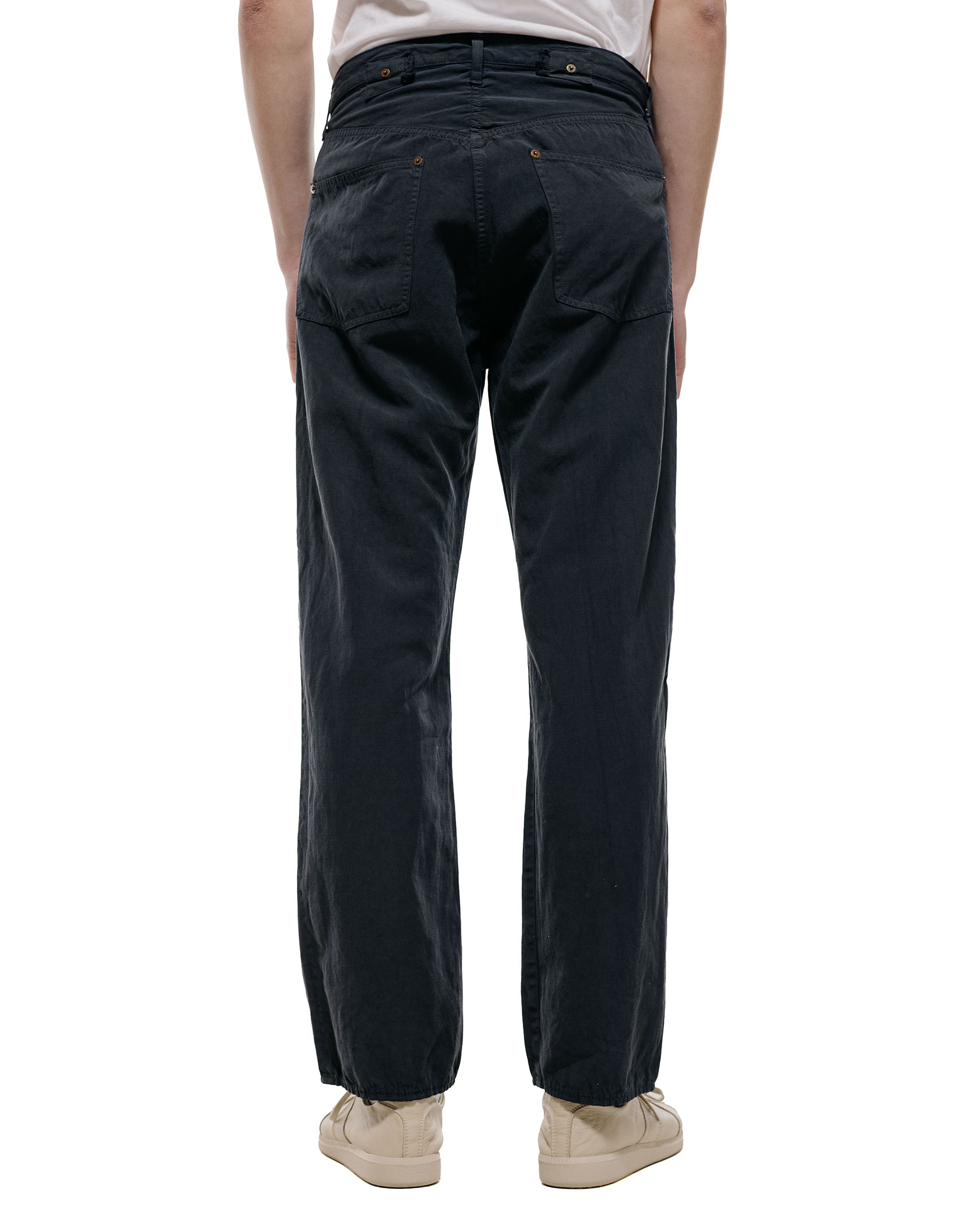 lost & found Lady White Co. Lady White Co. KAPTAIN SUNSHINE Cotton Linen Pants Charcoal