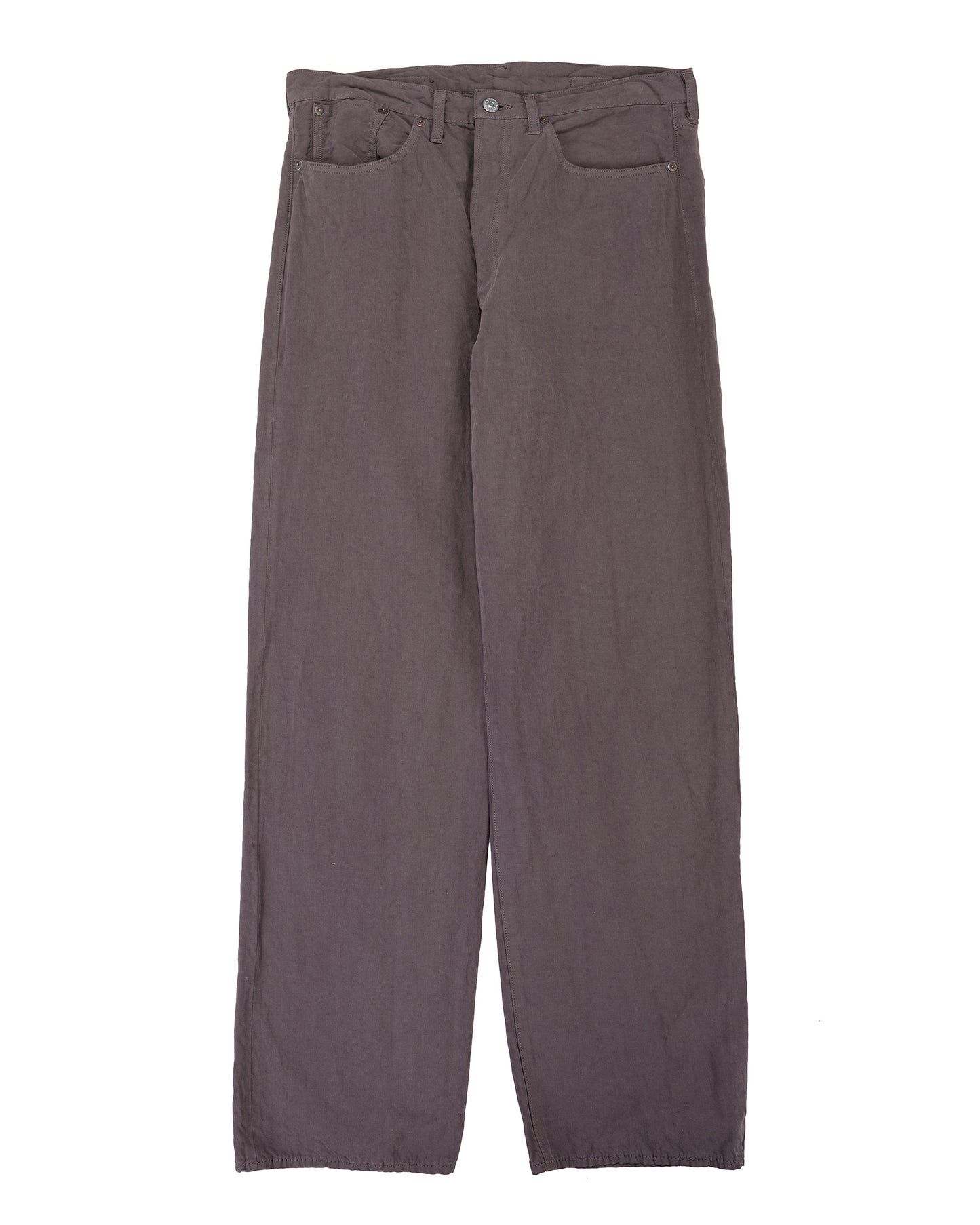 lost & found Lady White Co. Lady White Co. KAPTAIN SUNSHINE Cotton Linen Pants Dust Grey