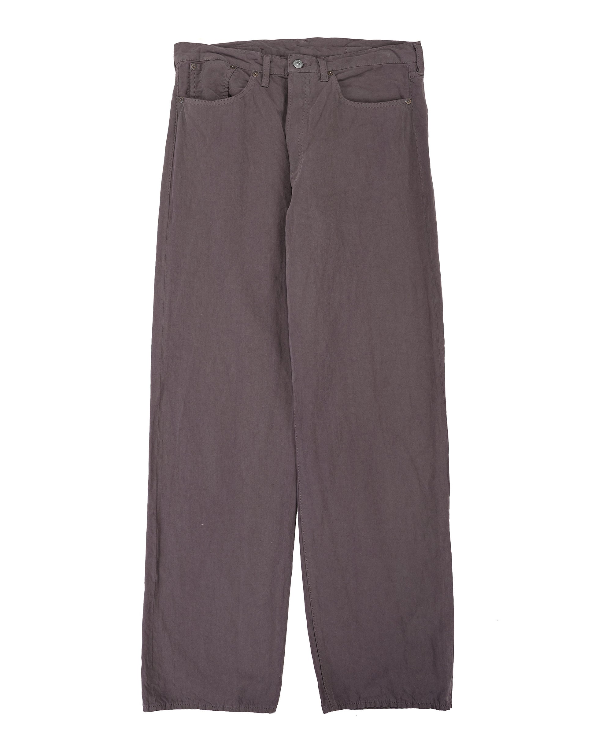 lost & found Lady White Co. Lady White Co. KAPTAIN SUNSHINE Cotton Linen Pants Dust Grey
