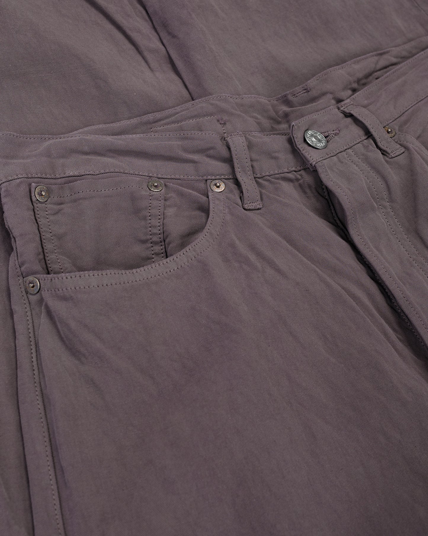 lost & found Lady White Co. Lady White Co. KAPTAIN SUNSHINE Cotton Linen Pants Dust Grey