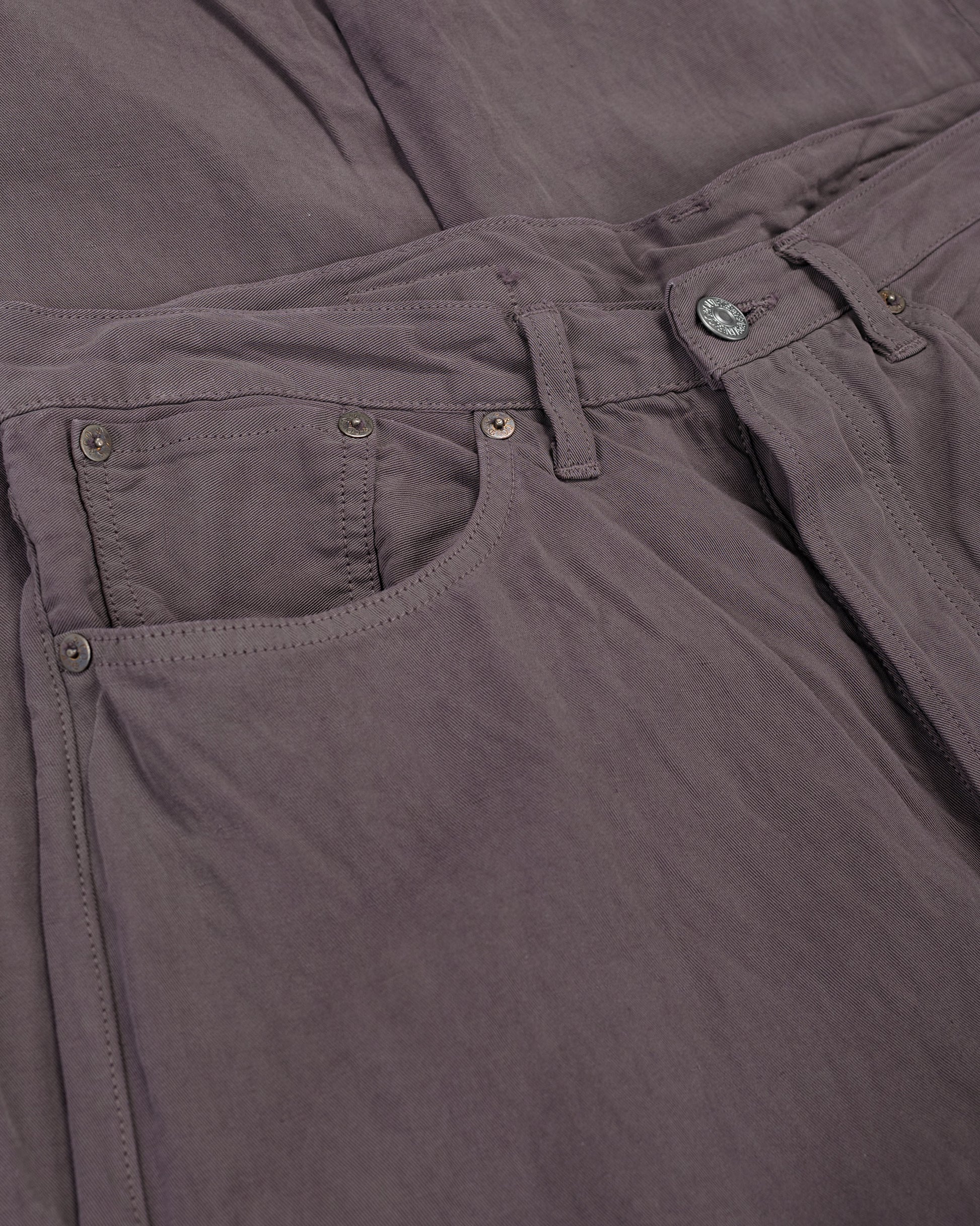 lost & found Lady White Co. Lady White Co. KAPTAIN SUNSHINE Cotton Linen Pants Dust Grey