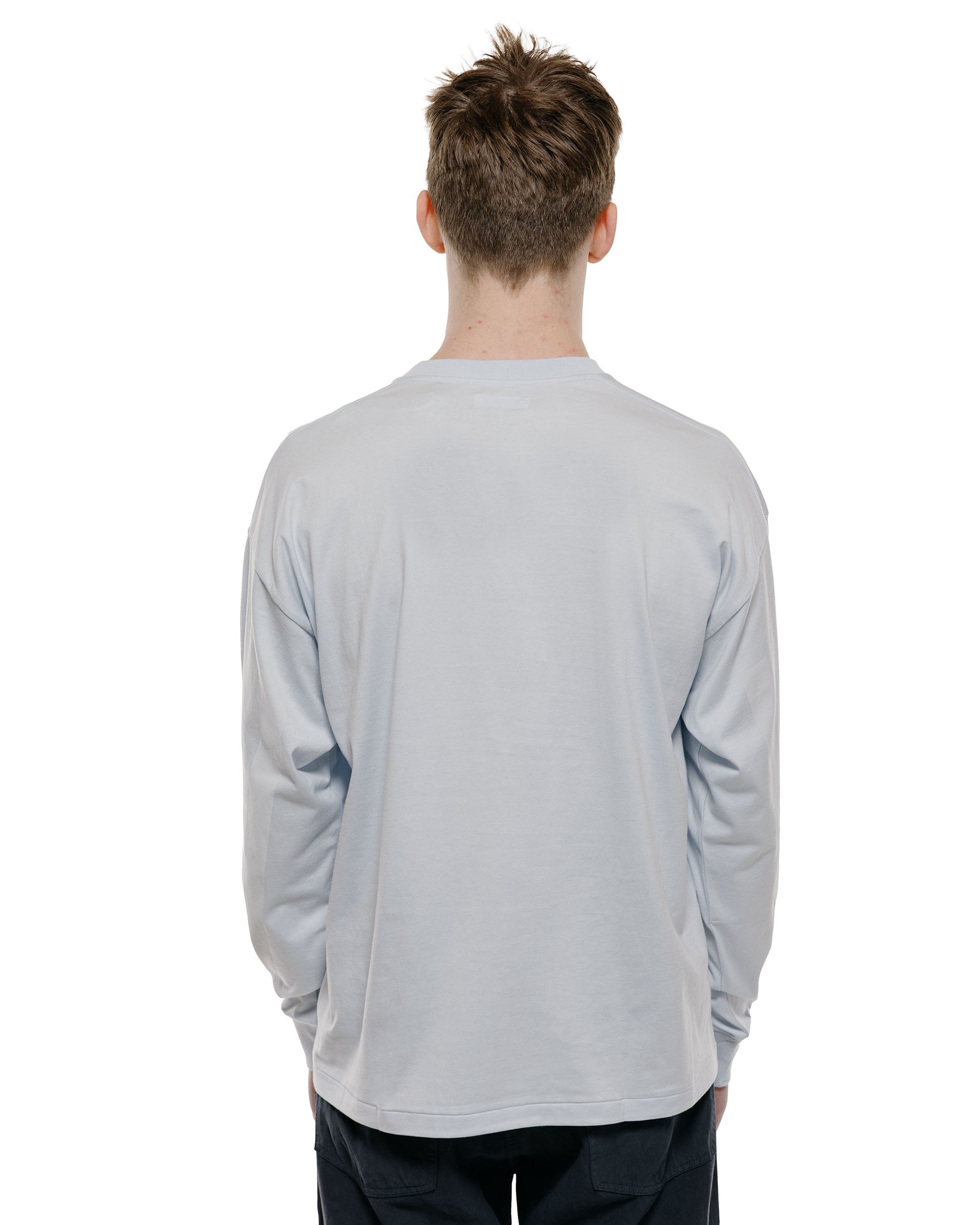 lost & found Lady White Co. Lady White Co. KAPTAIN SUNSHINE L/S Stripe T-Shirt Baby Blue