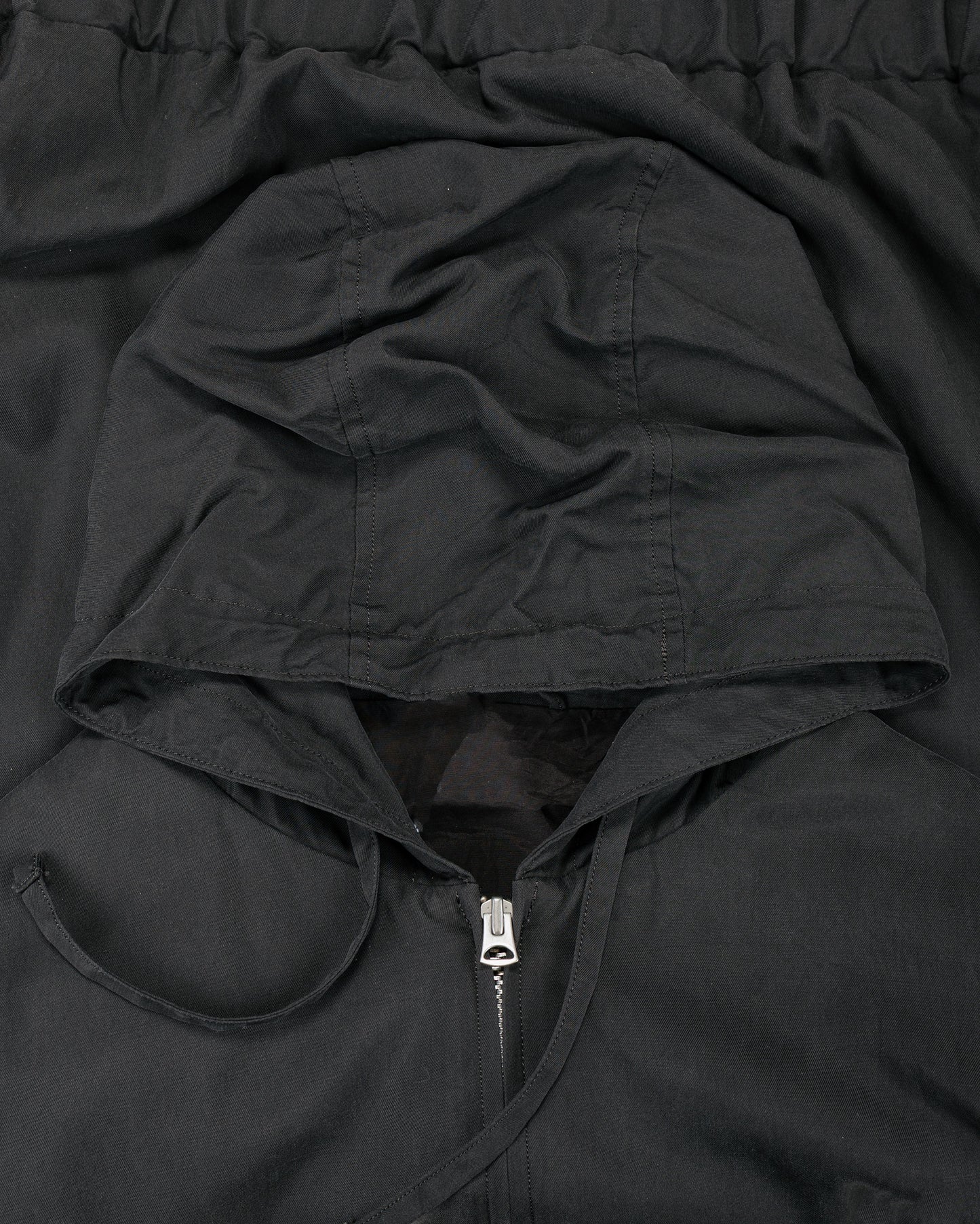 lost & found Lady White Co. Lady White Co. KAPTAIN SUNSHINE Silk Zip Jacket Faded Black
