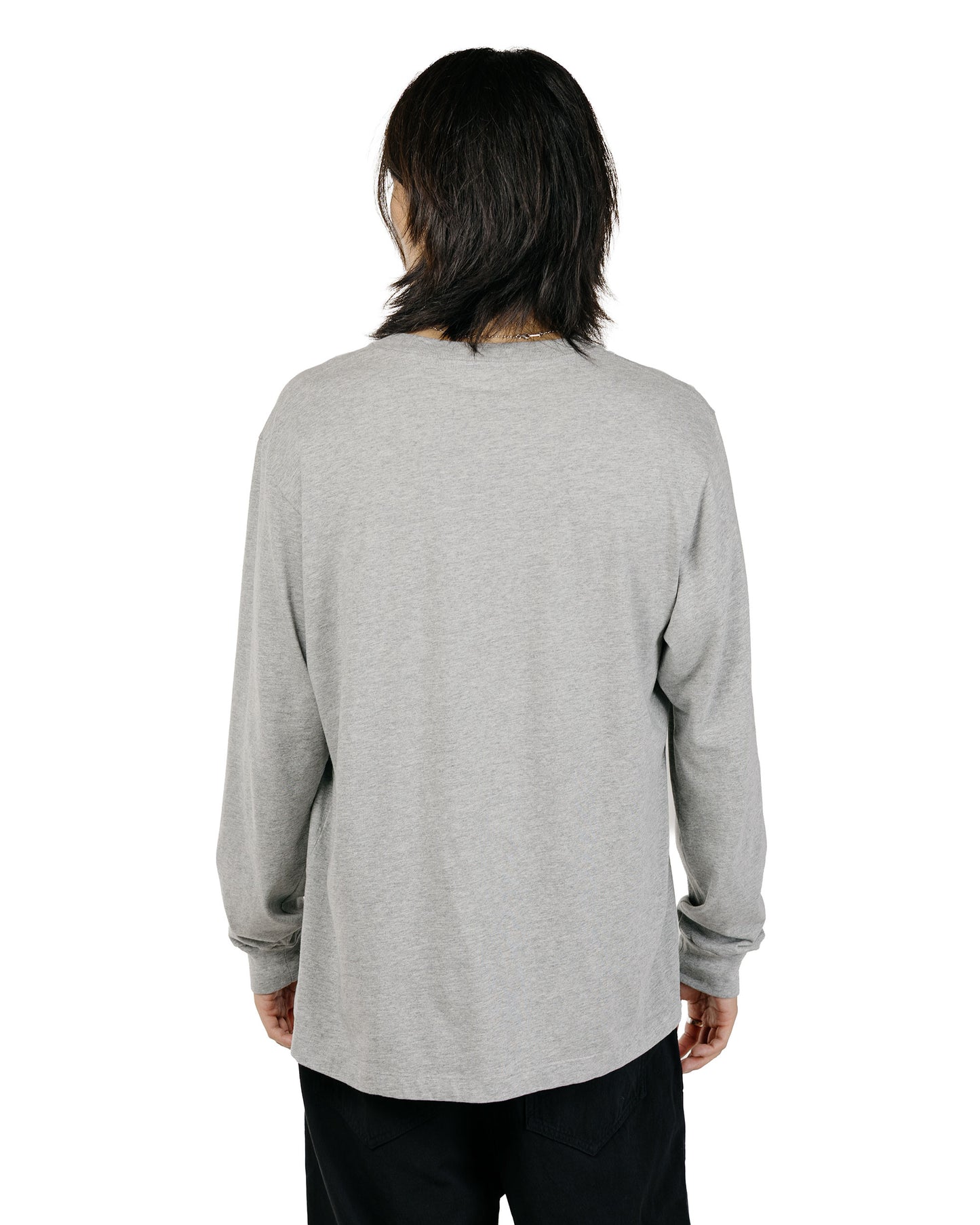 Lady White Co. LS Municipal T-Shirt Heather Grey