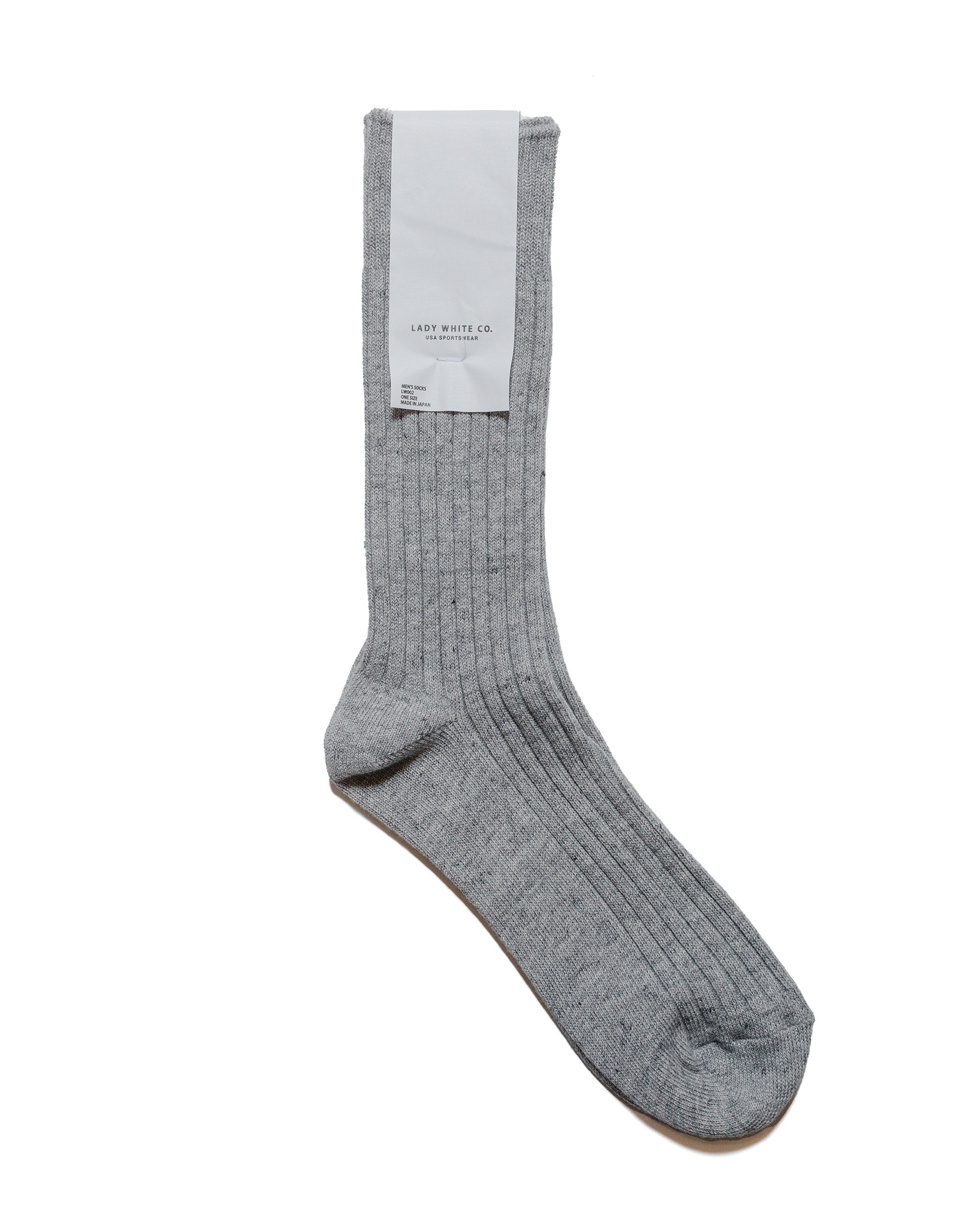 lost & found Lady White Co. Lady White Co. LWC Sock Grey