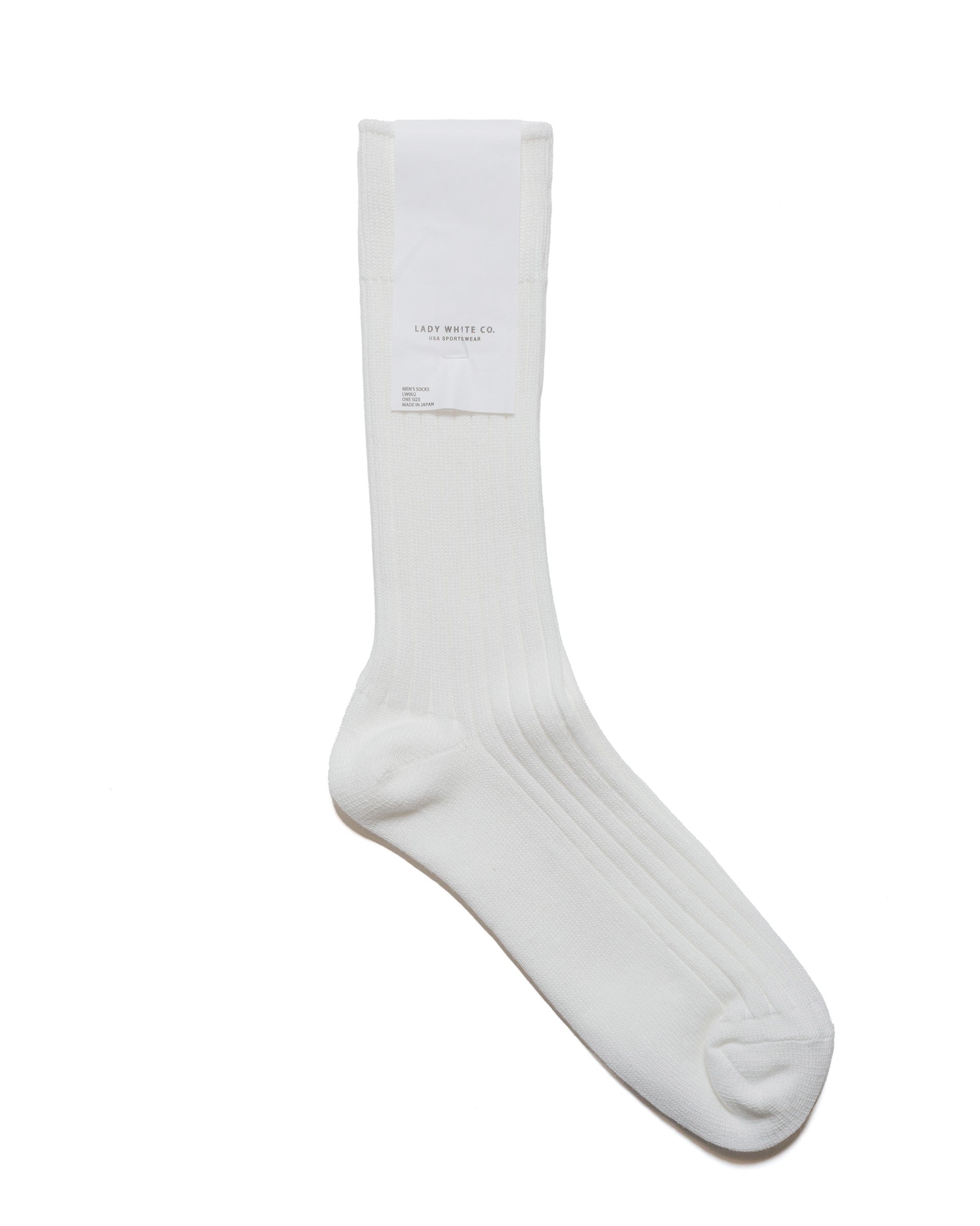lost & found Lady White Co. Lady White Co. LWC Sock White
