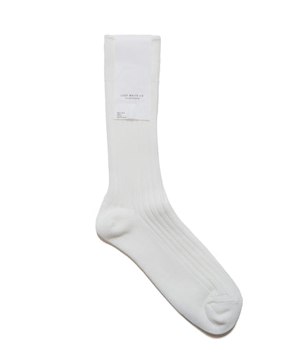 lost & found Lady White Co. Lady White Co. LWC Sock White