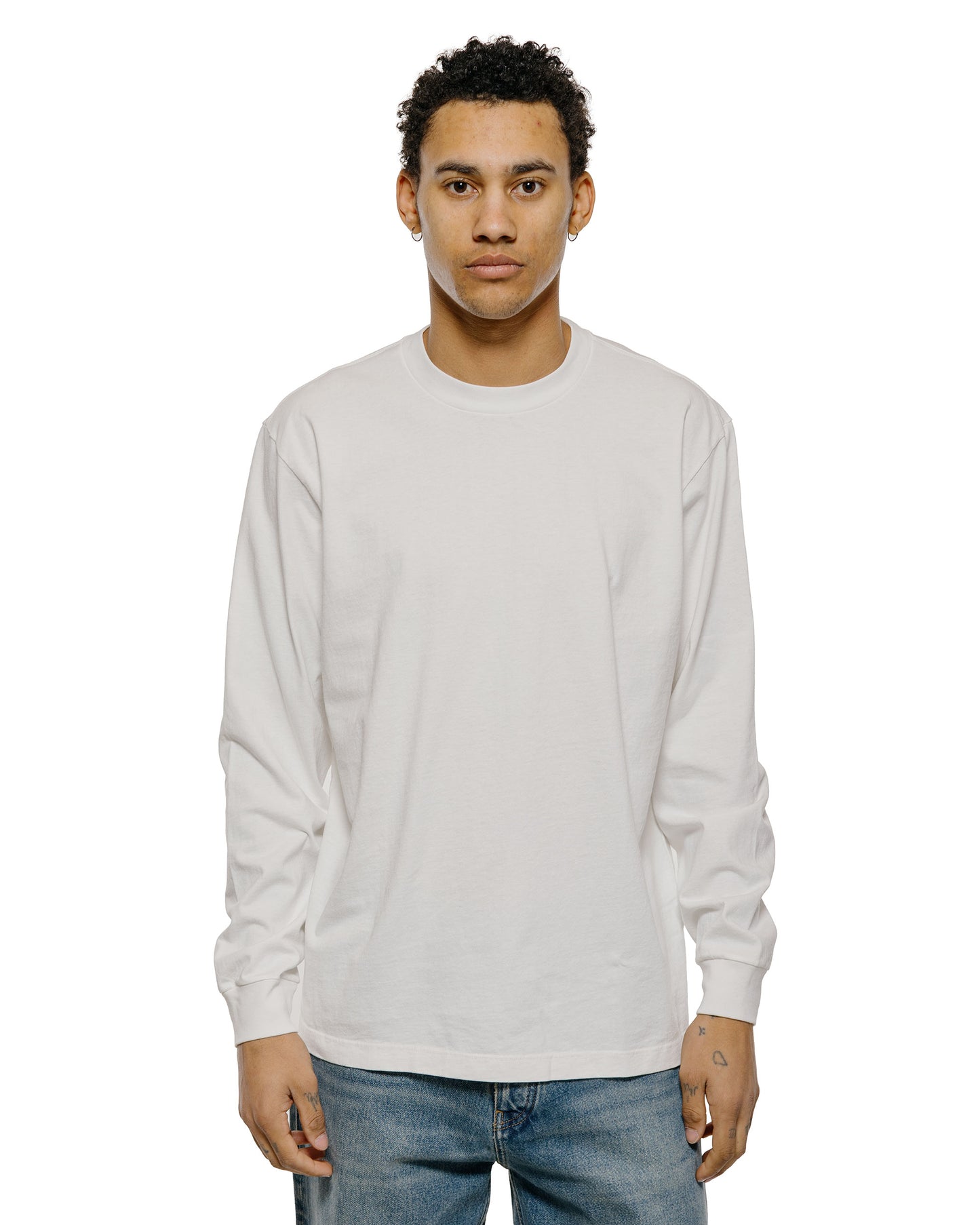 lost & found Lady White Co. Lady White Co. L/S Municipal T-Shirt White