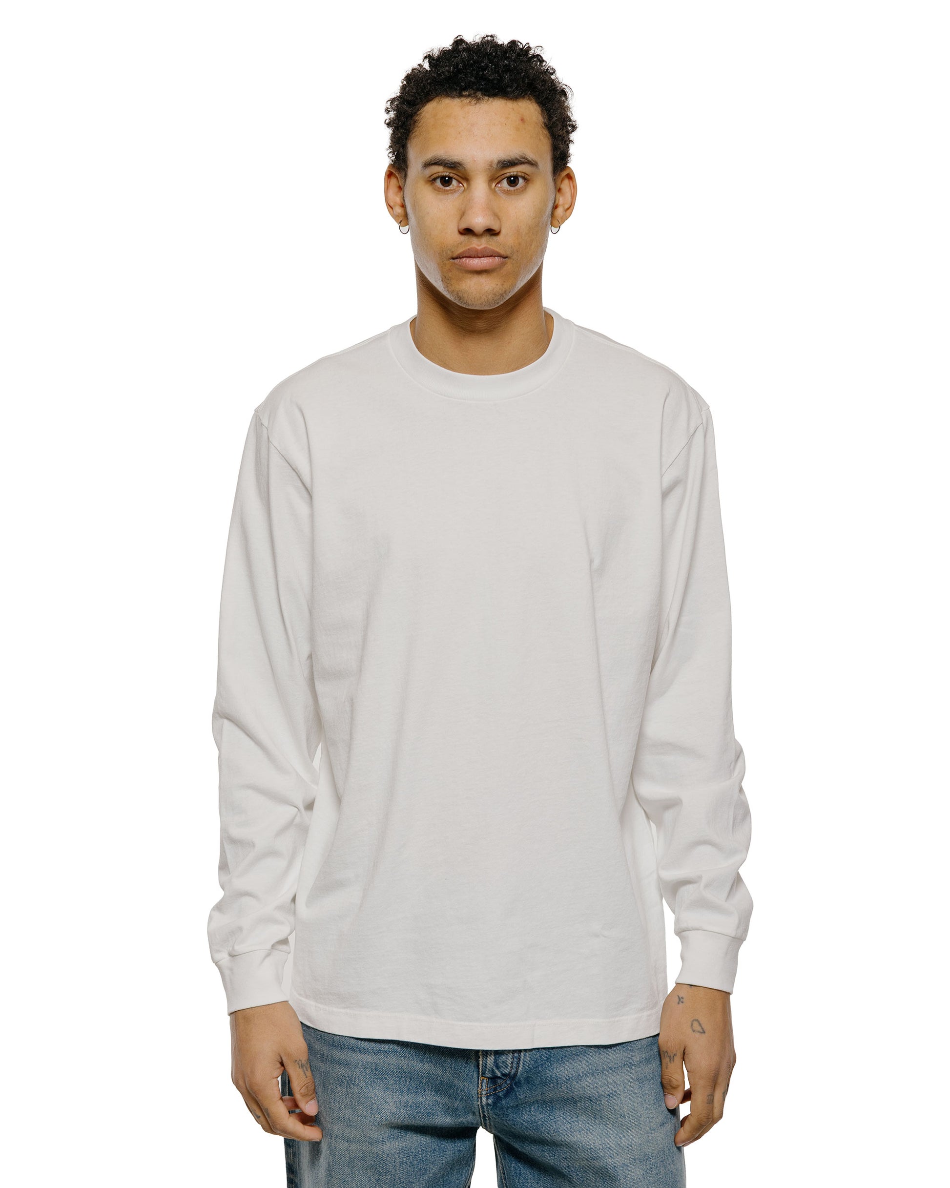lost & found Lady White Co. Lady White Co. L/S Municipal T-Shirt White