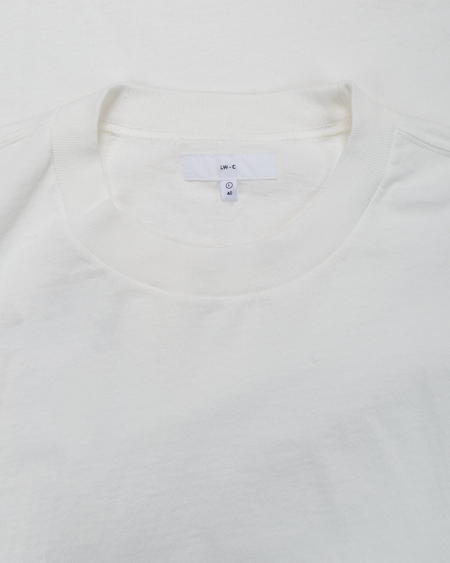 lost & found Lady White Co. Lady White Co. L/S Municipal T-Shirt White