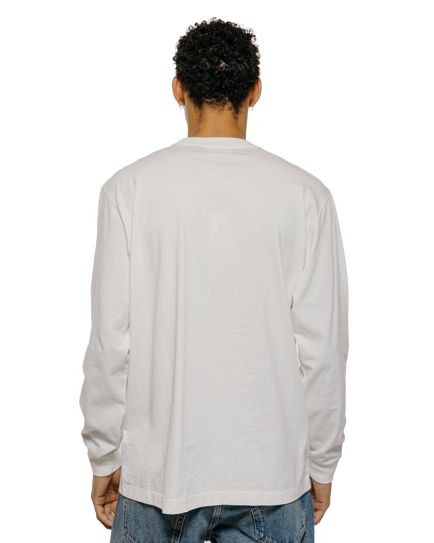 lost & found Lady White Co. Lady White Co. L/S Municipal T-Shirt White