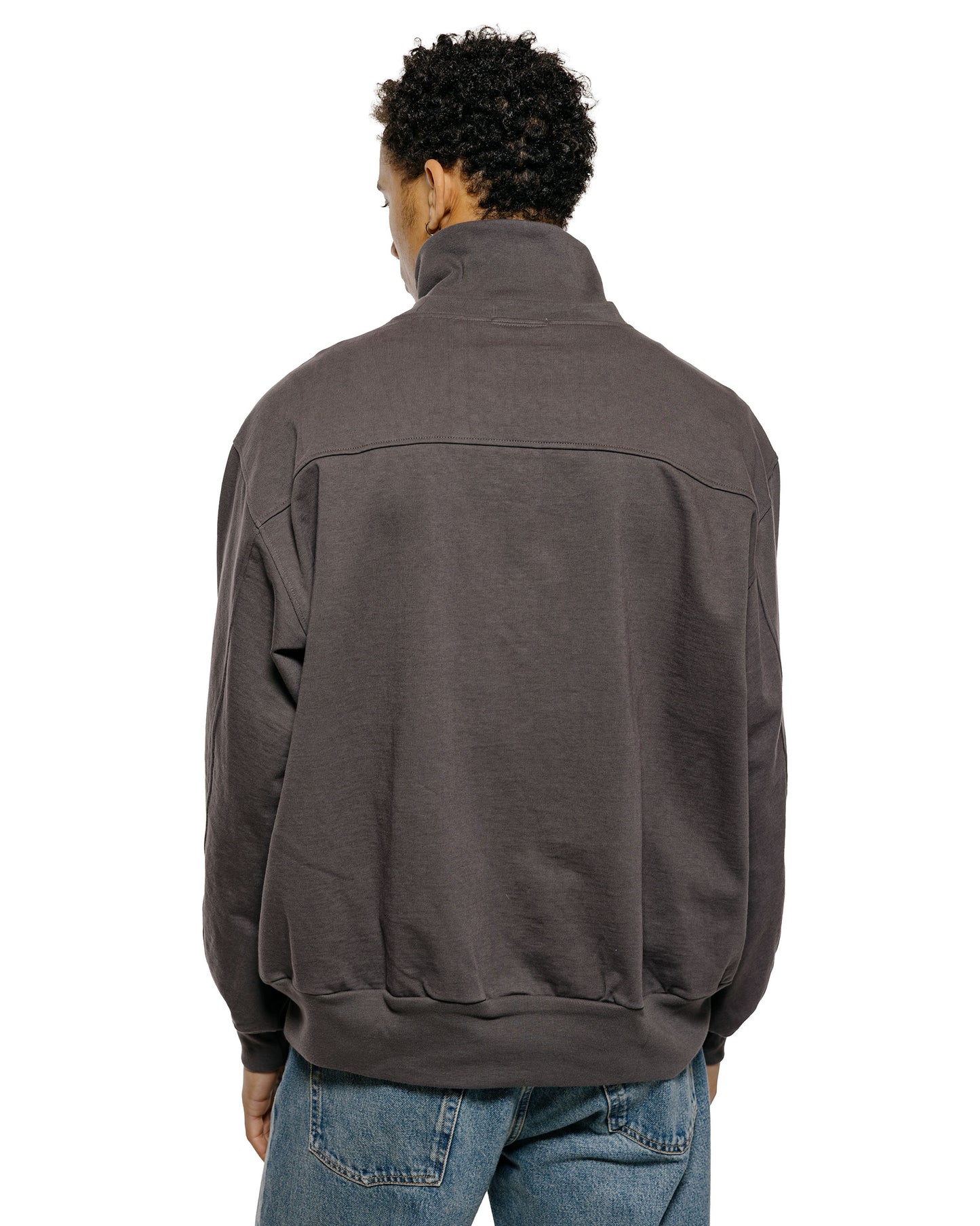 lost & found Lady White Co. Lady White Co. Layered 1/4 Zip Pewter