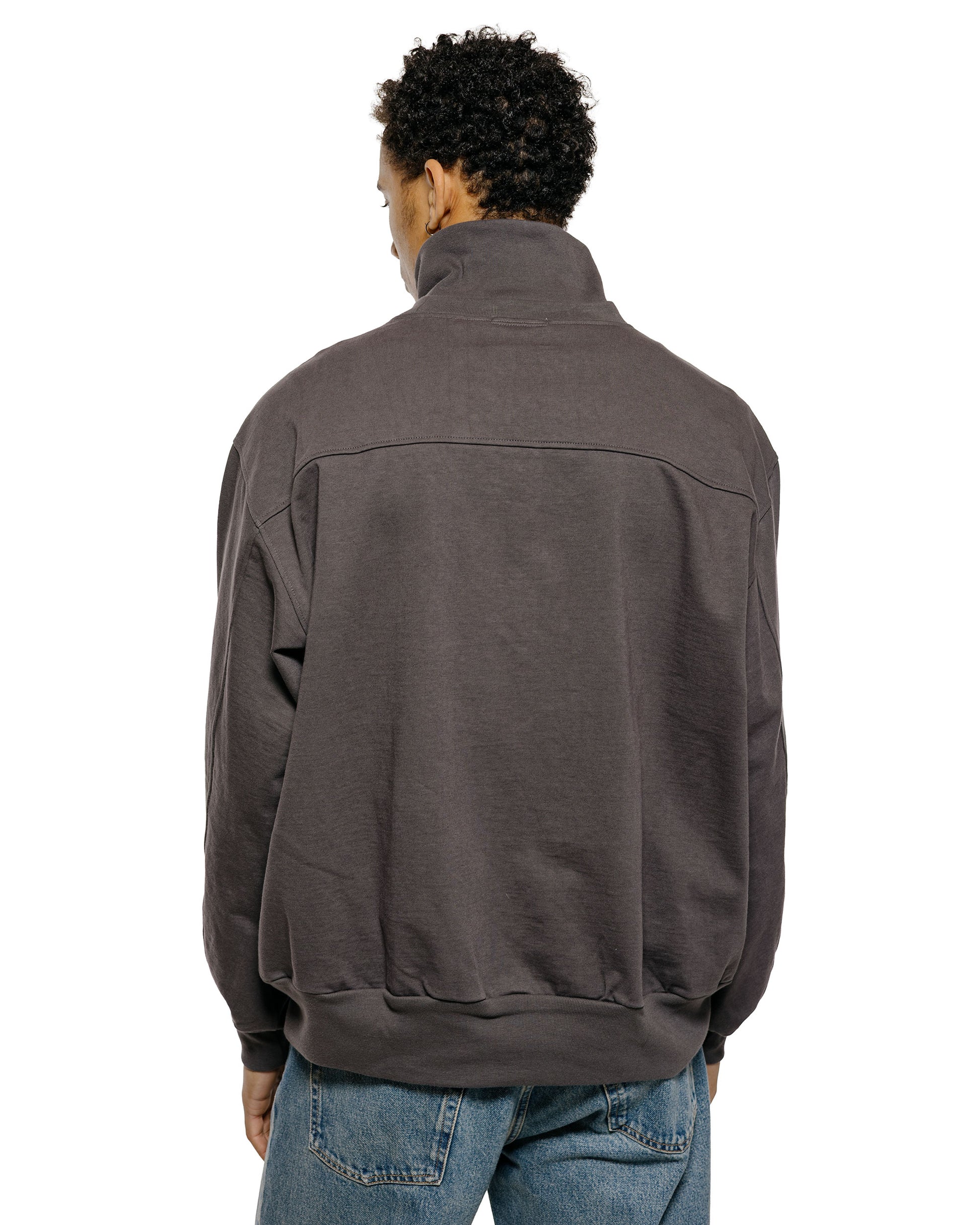 lost & found Lady White Co. Lady White Co. Layered 1/4 Zip Pewter