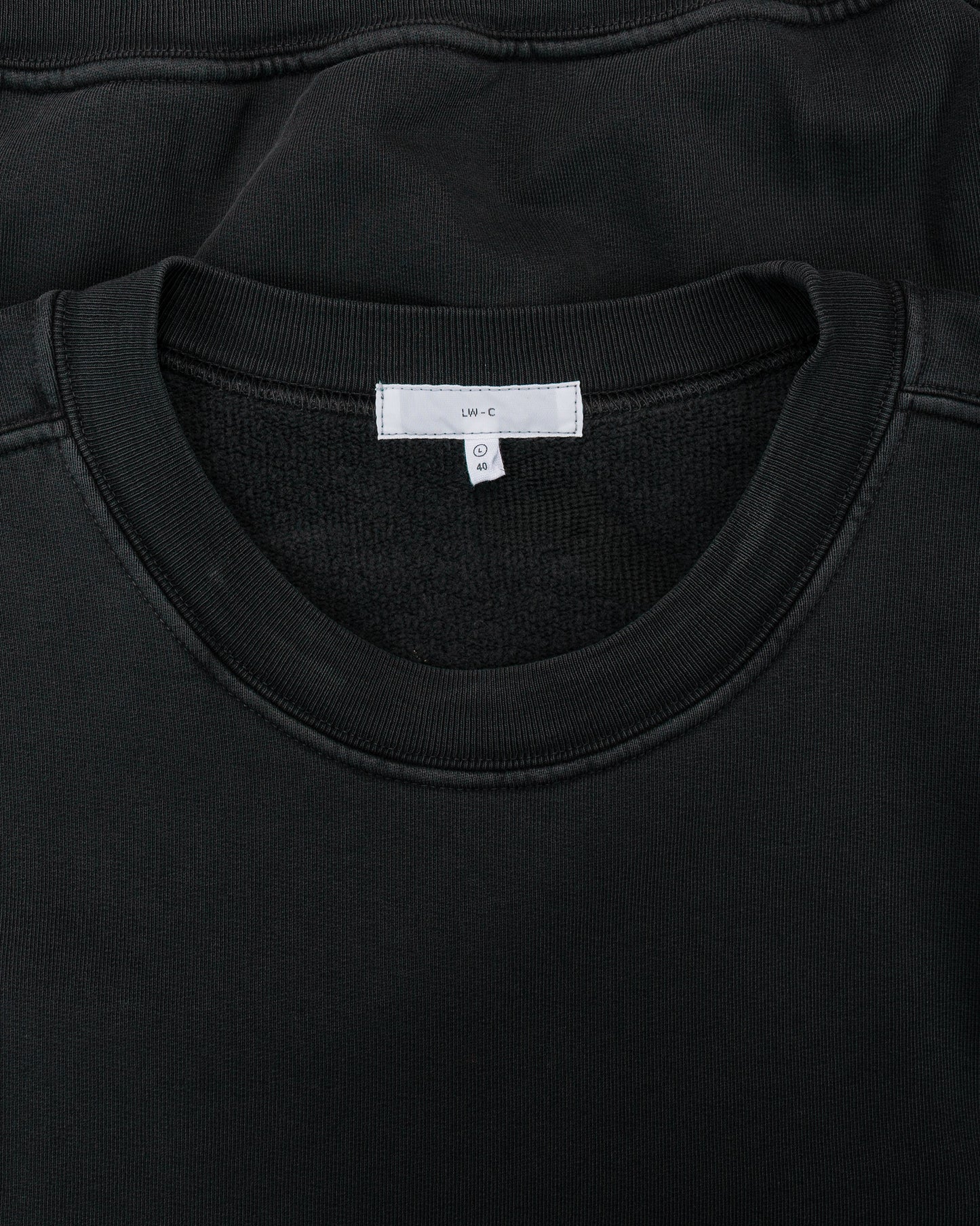 lost & found Lady White Co. Lady White Co. Mini Crewneck Pigment Charcoal