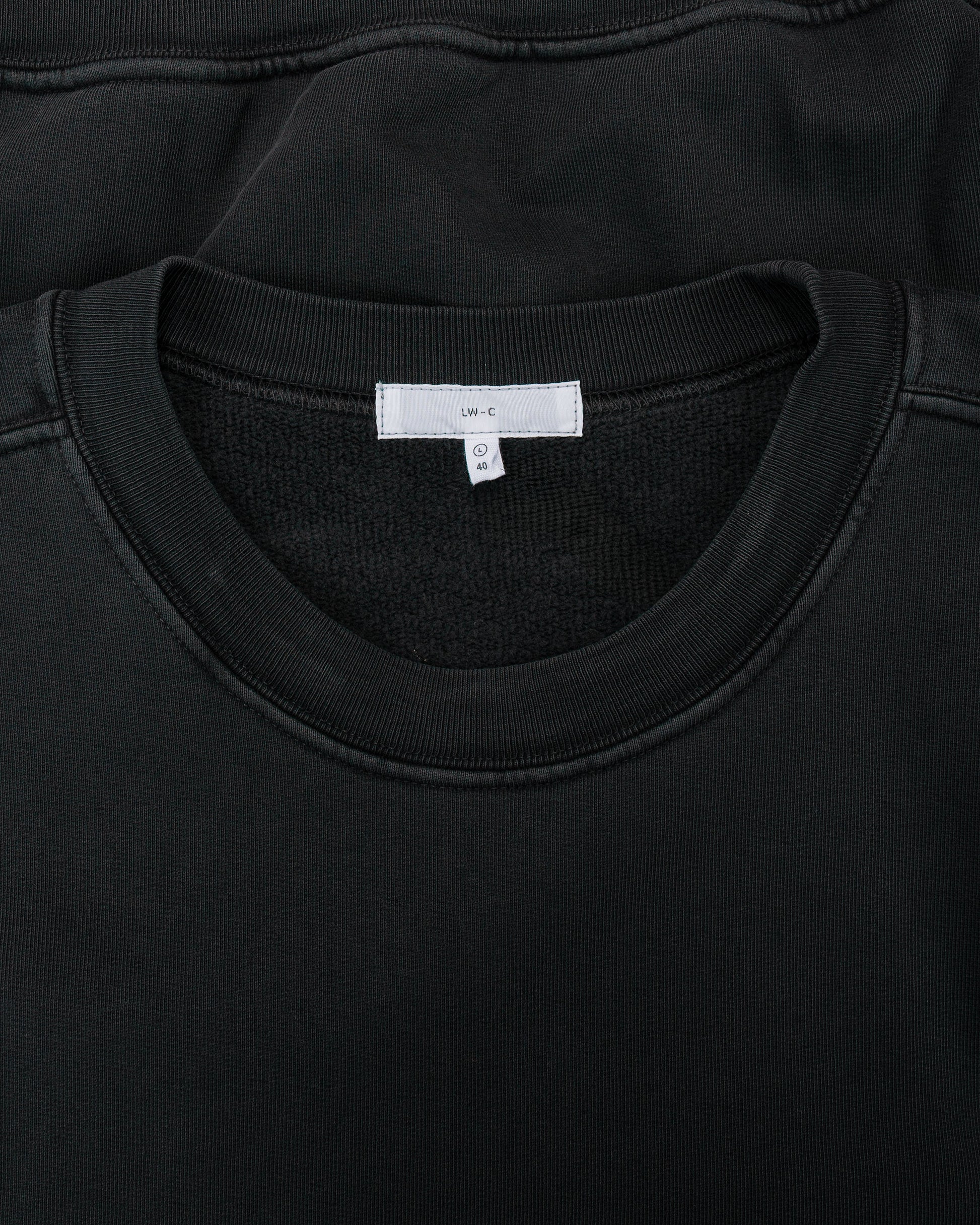 lost & found Lady White Co. Lady White Co. Mini Crewneck Pigment Charcoal