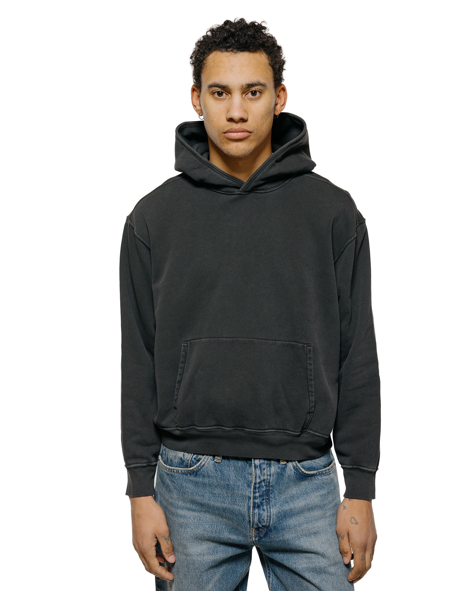 lost & found Lady White Co. Lady White Co. Mini Hoodie Pigment Charcoal
