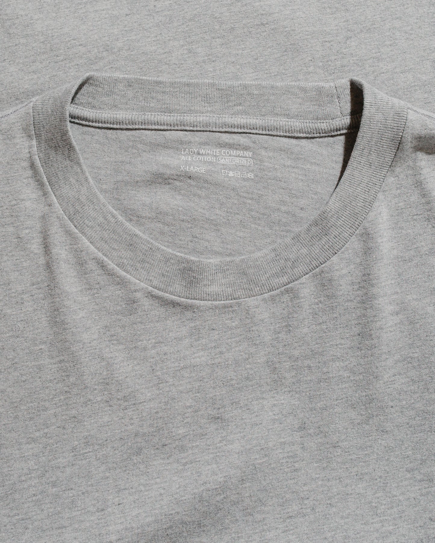 lost & found Lady White Co. Lady White Co. Municipal T-Shirt Heather Grey