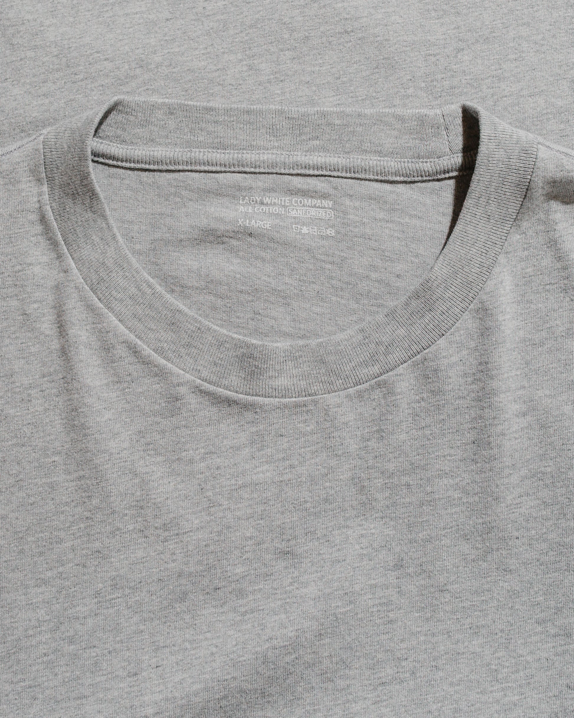 lost & found Lady White Co. Lady White Co. Municipal T-Shirt Heather Grey