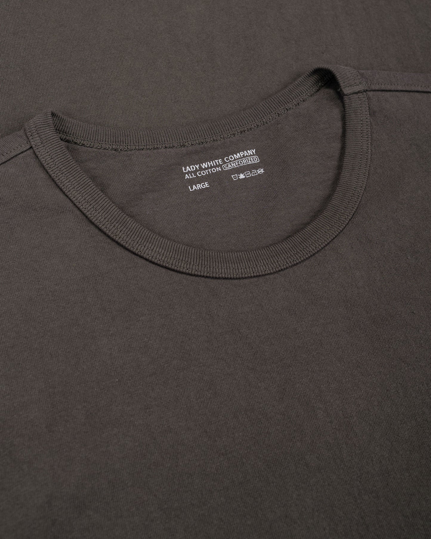 lost & found Lady White Co. Lady White Co. Our T-Shirt Pewter