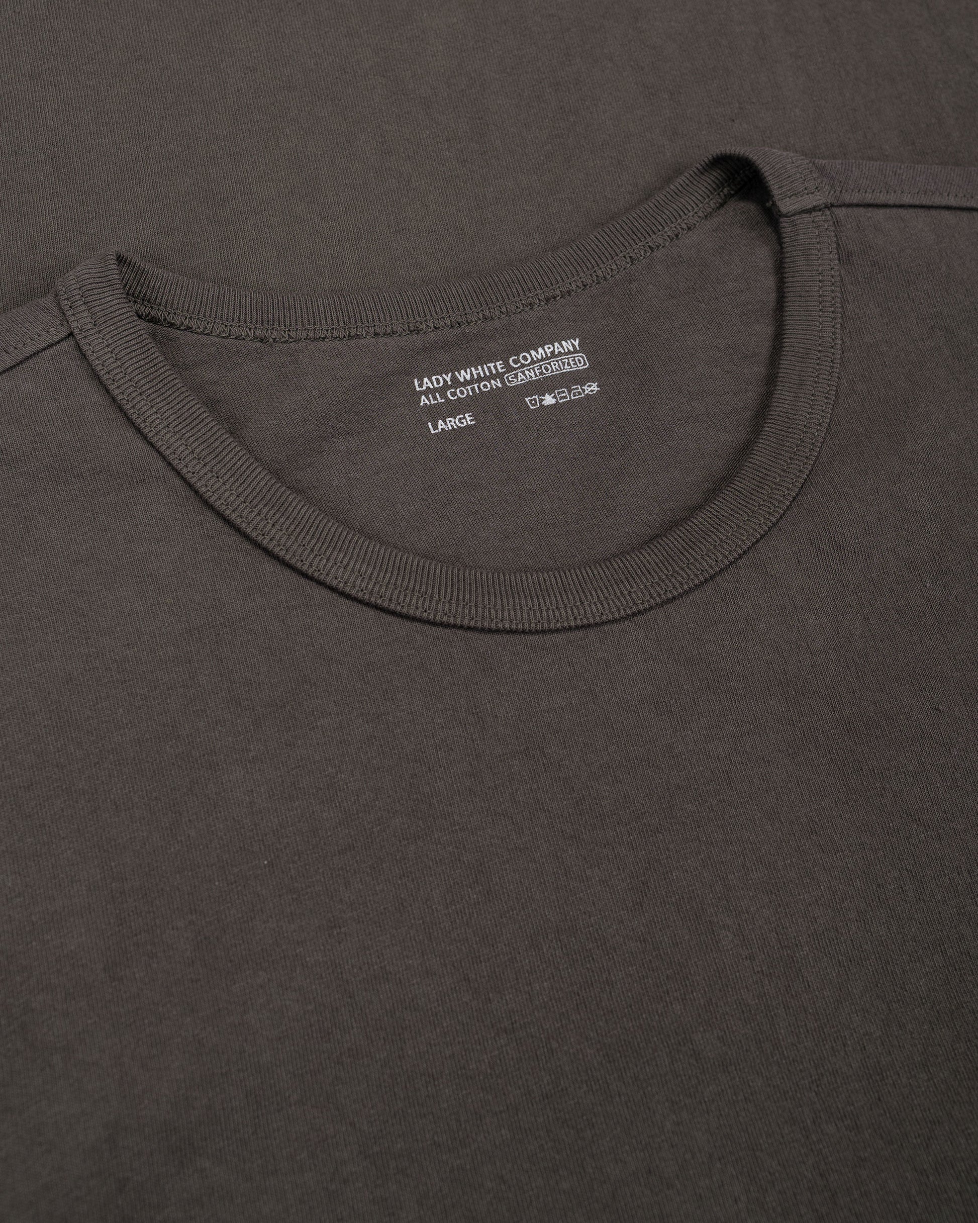 lost & found Lady White Co. Lady White Co. Our T-Shirt Pewter