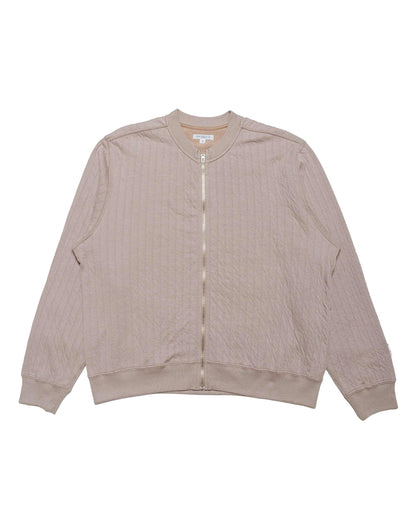 lost & found Lady White Co. Lady White Co. Quilted Zip Up Pale Purple