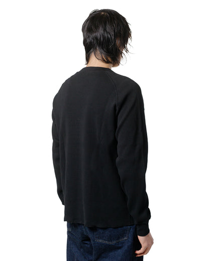 lost & found Lady White Co. Lady White Co. Raglan Thermal Black