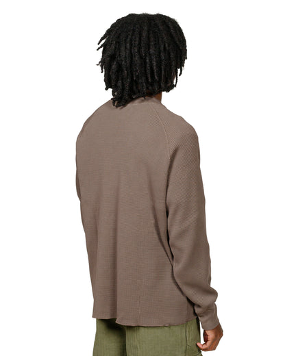 lost & found Lady White Co. Lady White Co. Raglan Thermal Deep Cement