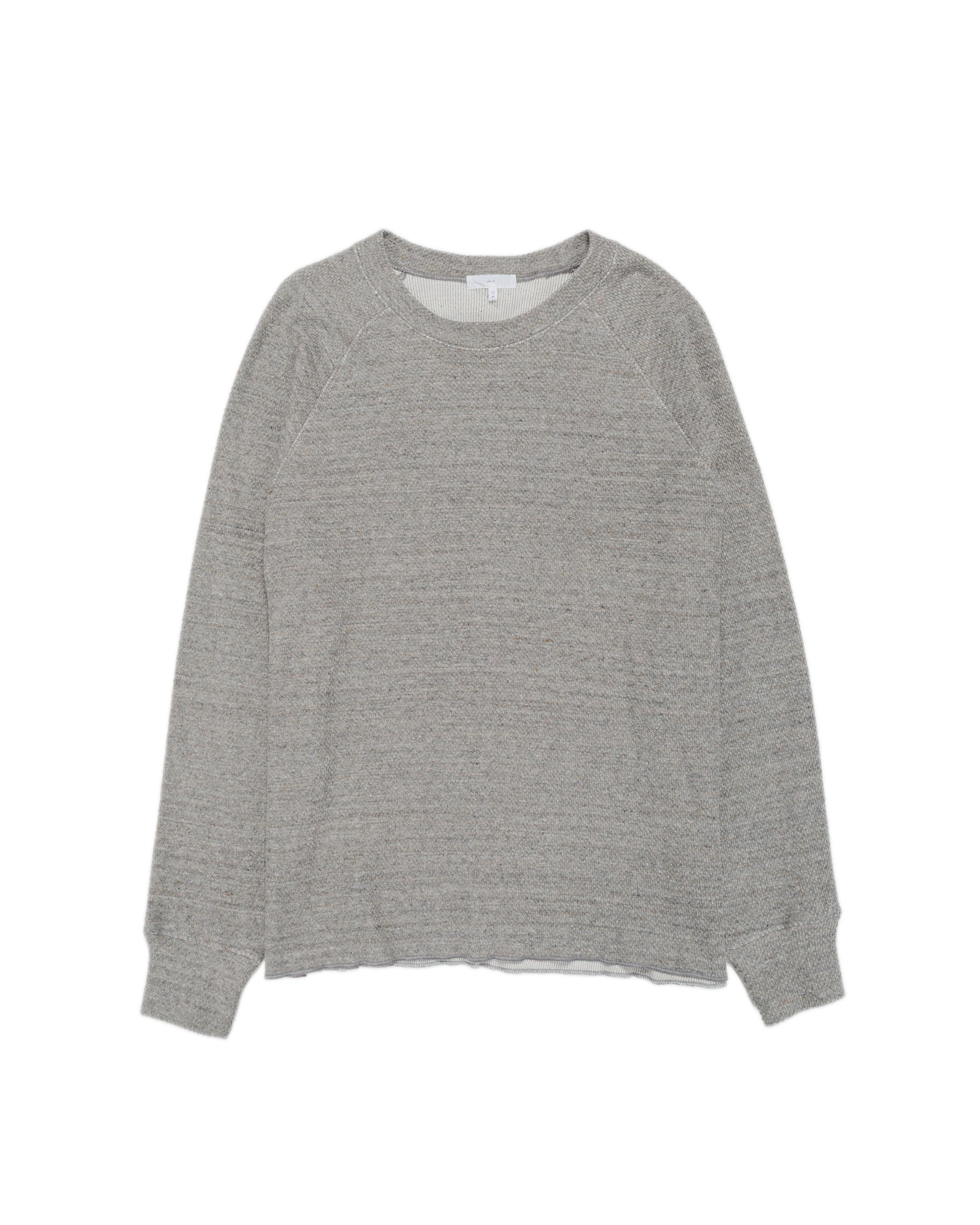 lost & found Lady White Co. Lady White Co. Raglan Thermal Grey Melange