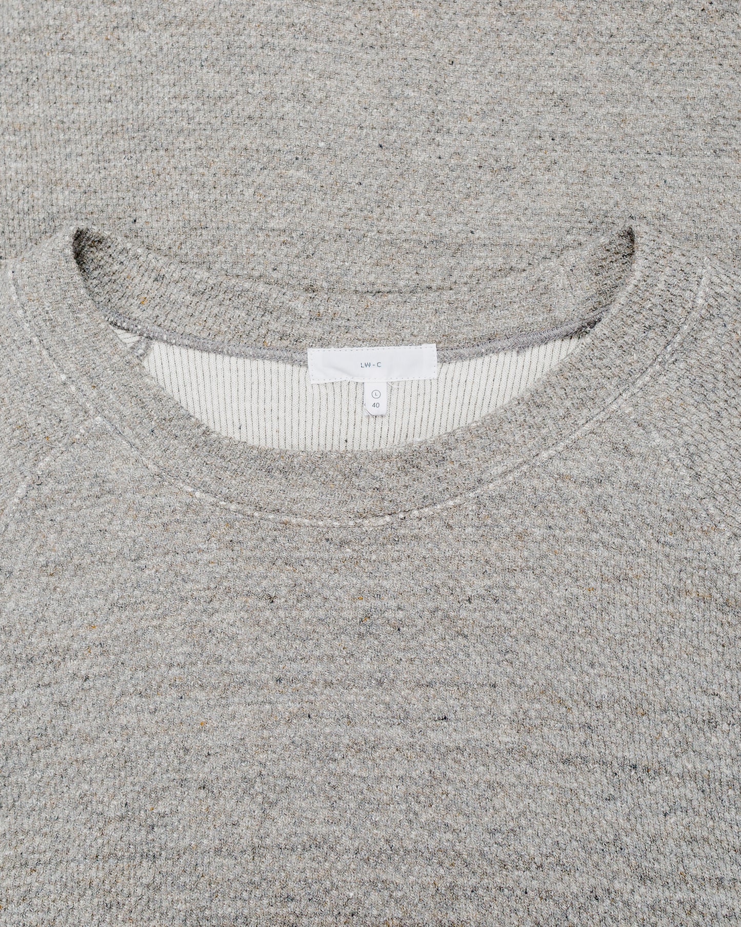 lost & found Lady White Co. Lady White Co. Raglan Thermal Grey Melange