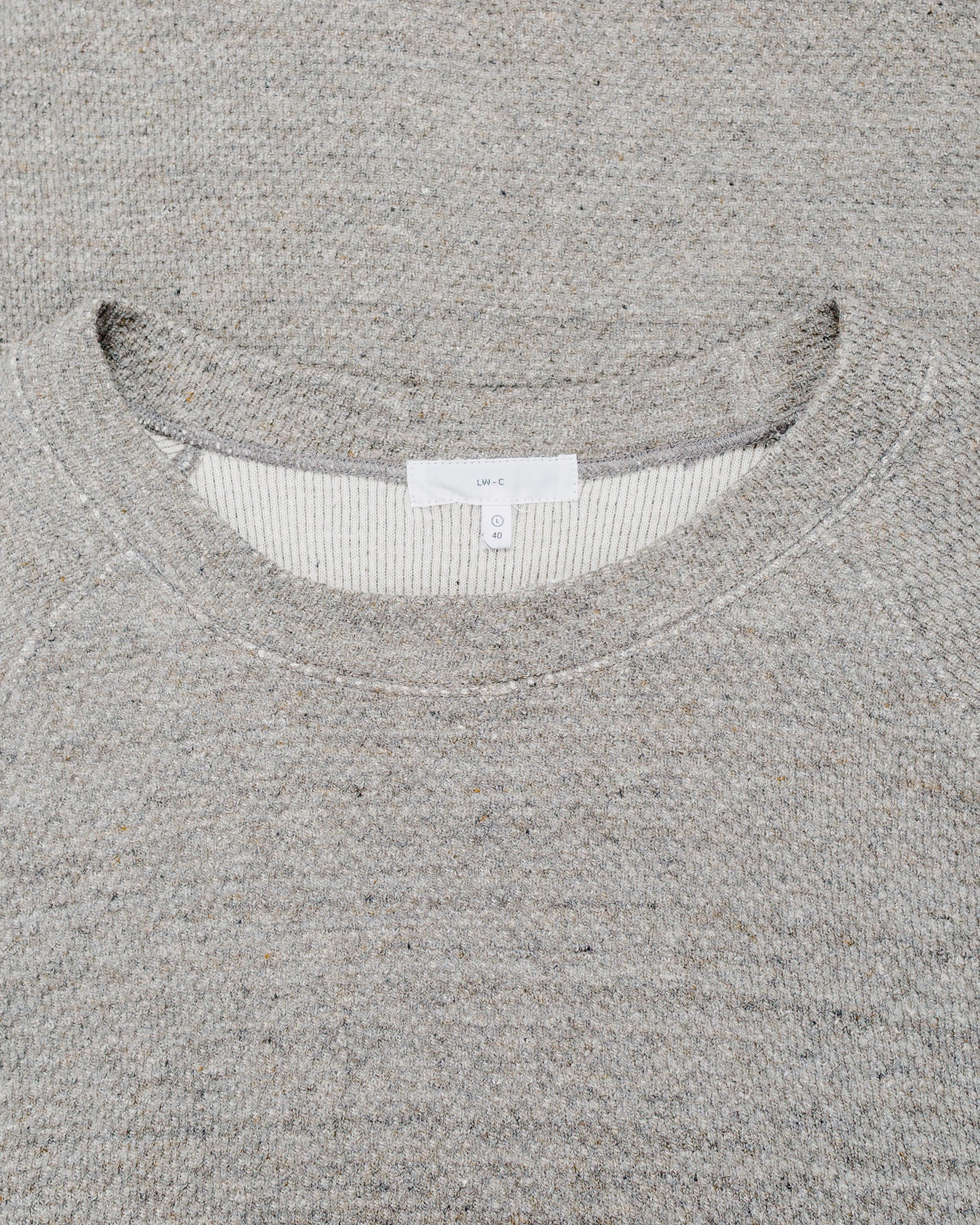 lost & found Lady White Co. Lady White Co. Raglan Thermal Grey Melange