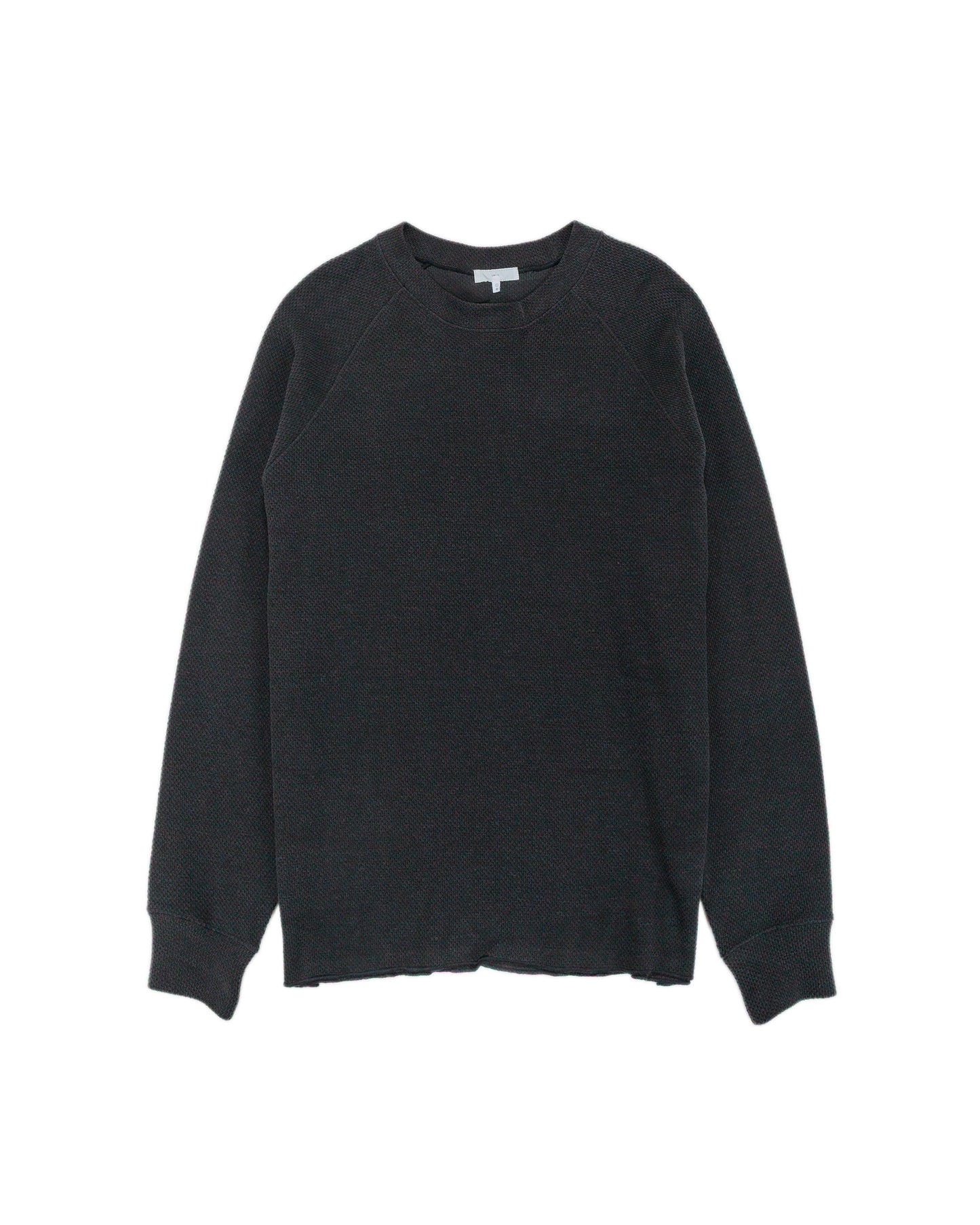 lost & found Lady White Co. Lady White Co. Raglan Thermal Pigment Charcoal
