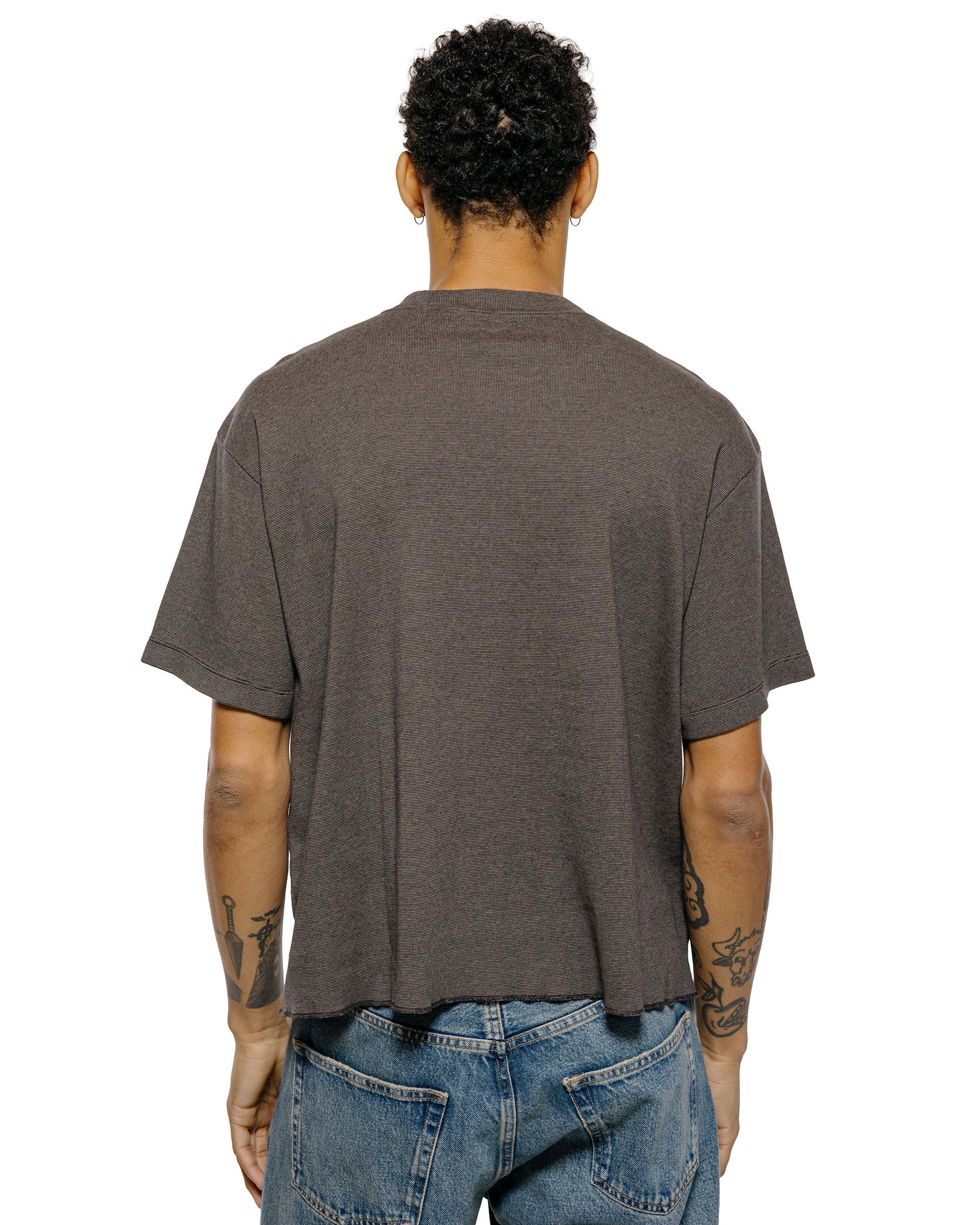 lost & found Lady White Co. Lady White Co. Sierra Stripe T-Shirt Anvil Grey/Black