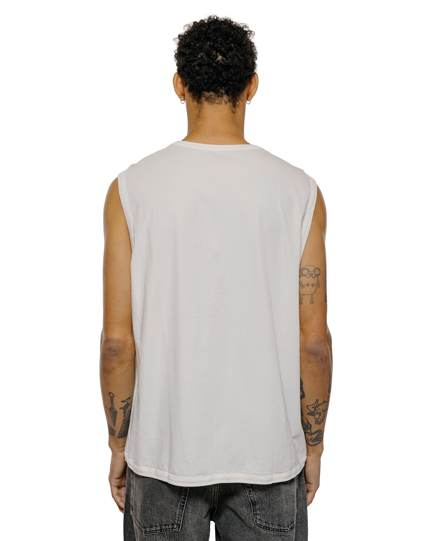 lost & found Lady White Co. Lady White Co. Sleeveless T-Shirt White