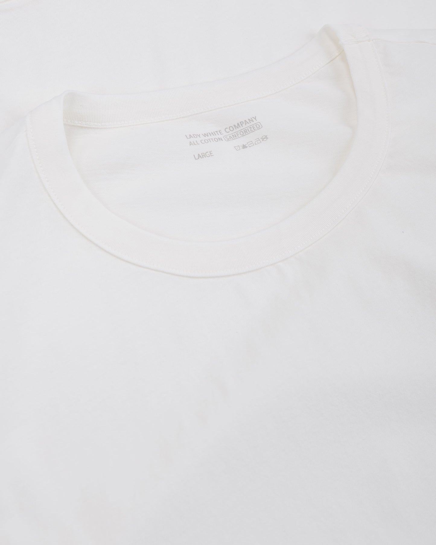 lost & found Lady White Co. Lady White Co. Sleeveless T-Shirt White