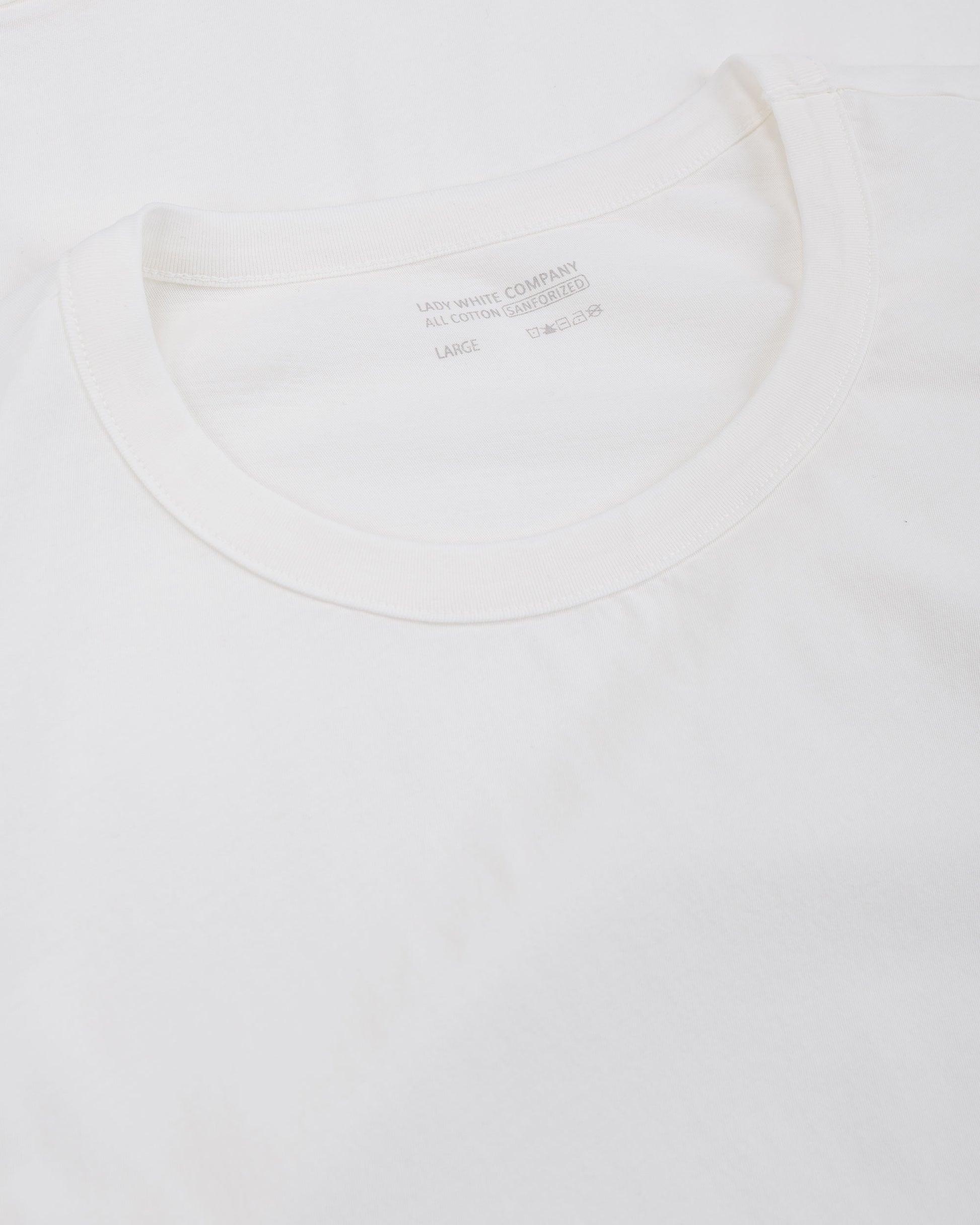 lost & found Lady White Co. Lady White Co. Sleeveless T-Shirt White
