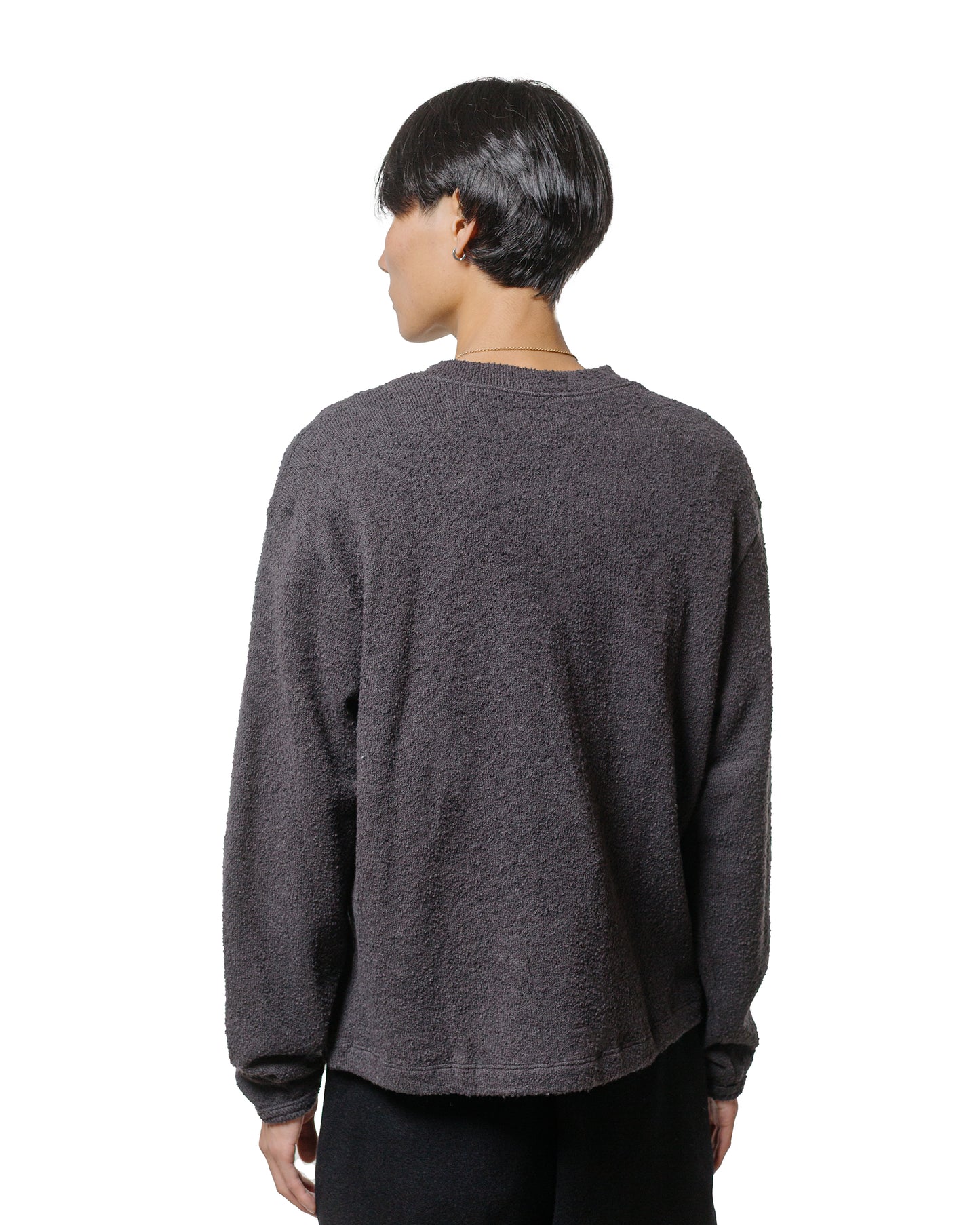 lost & found Lady White Co. Lady White Co. Teddy High V-Neck Shadow