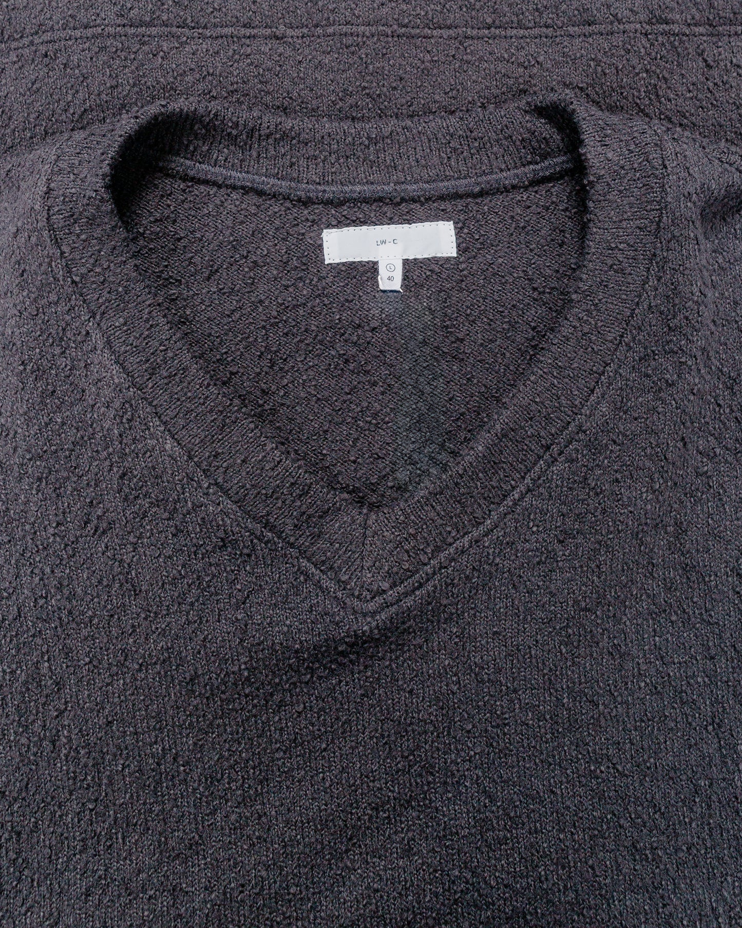 lost & found Lady White Co. Lady White Co. Teddy High V-Neck Shadow