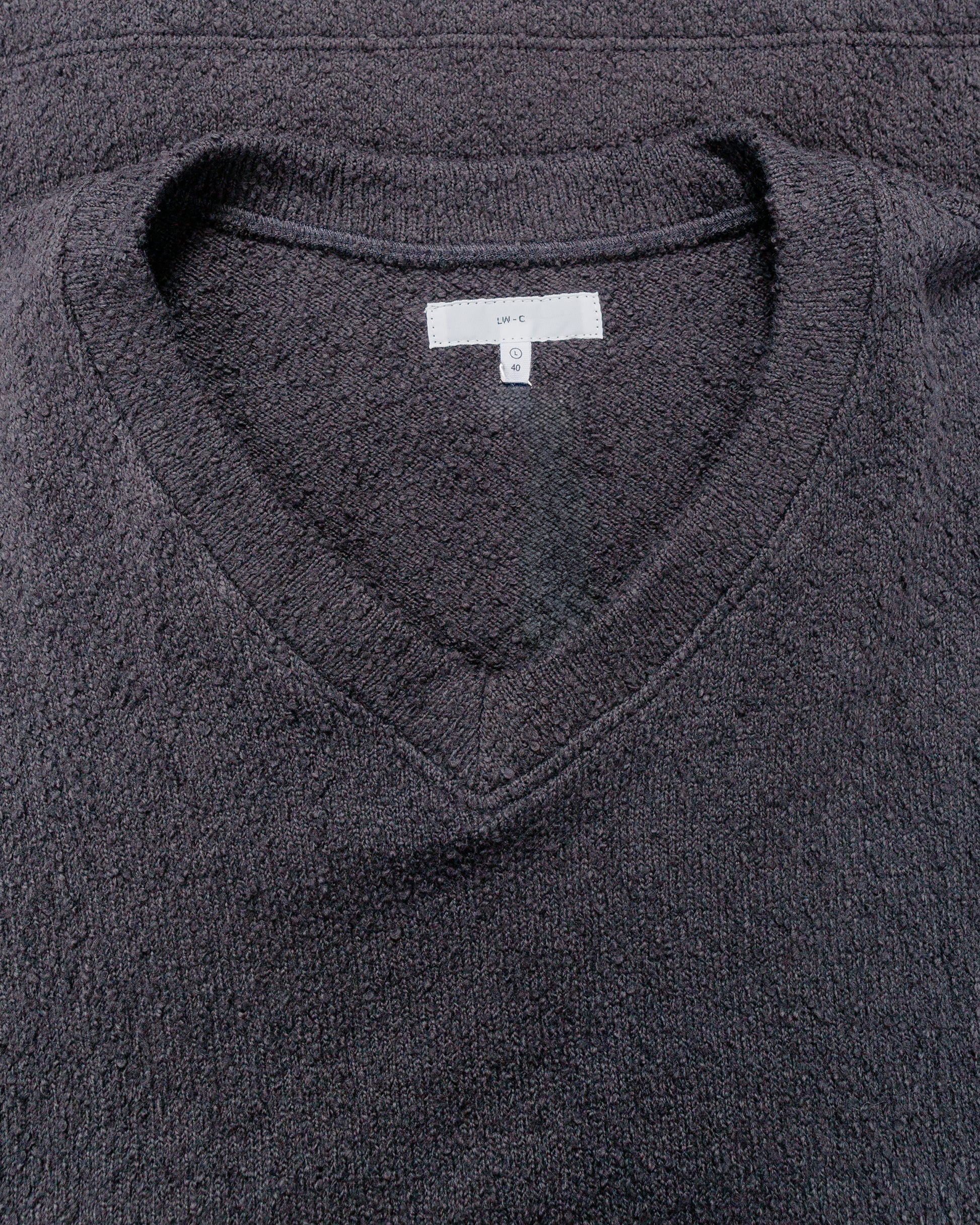 lost & found Lady White Co. Lady White Co. Teddy High V-Neck Shadow