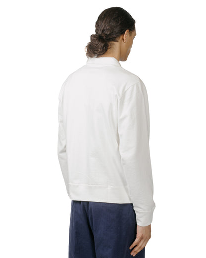 lost & found Lady White Co. Lady White Co. Textured Full Zip White