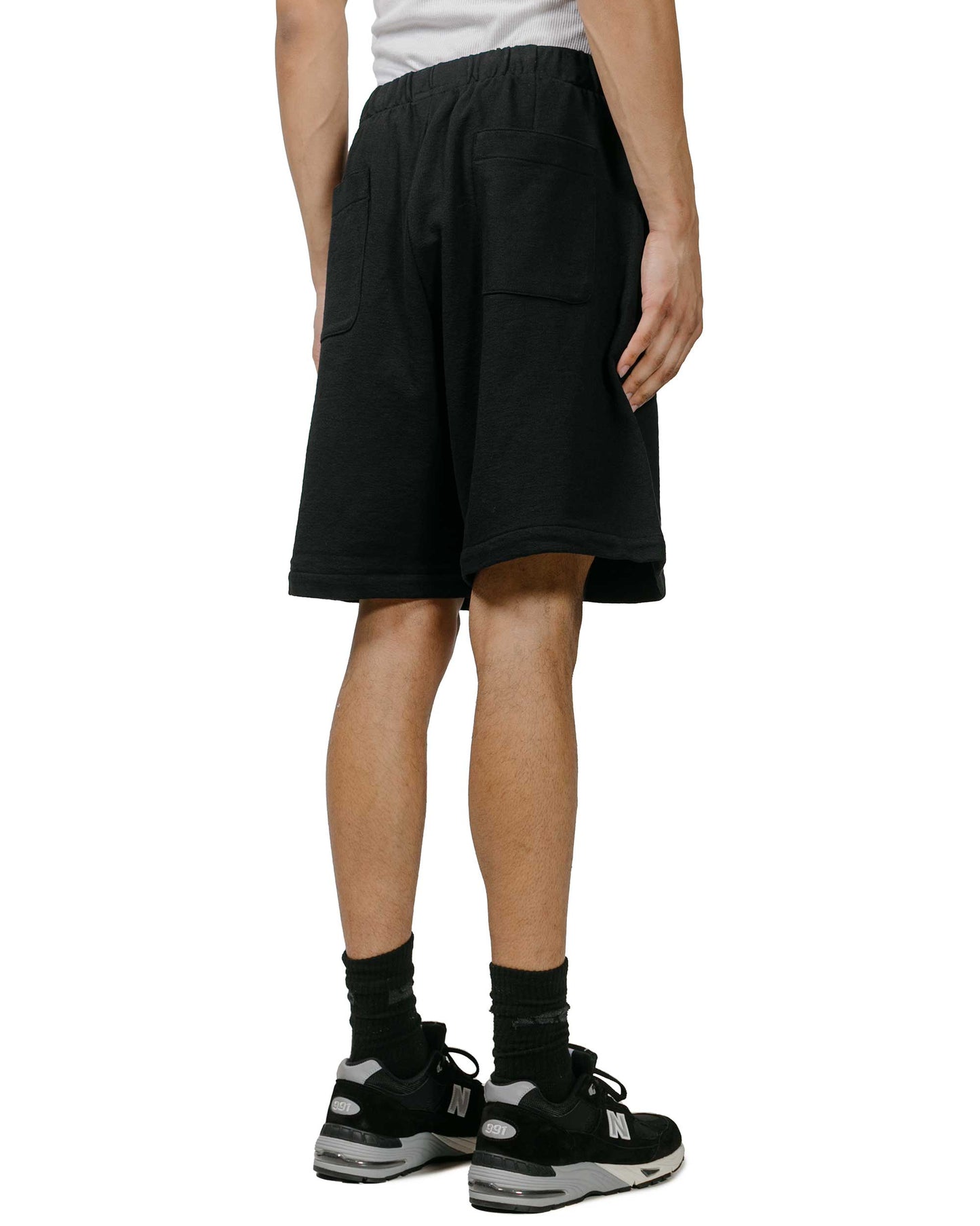 lost & found Lady White Co. Lady White Co. Textured Lounge Short Black