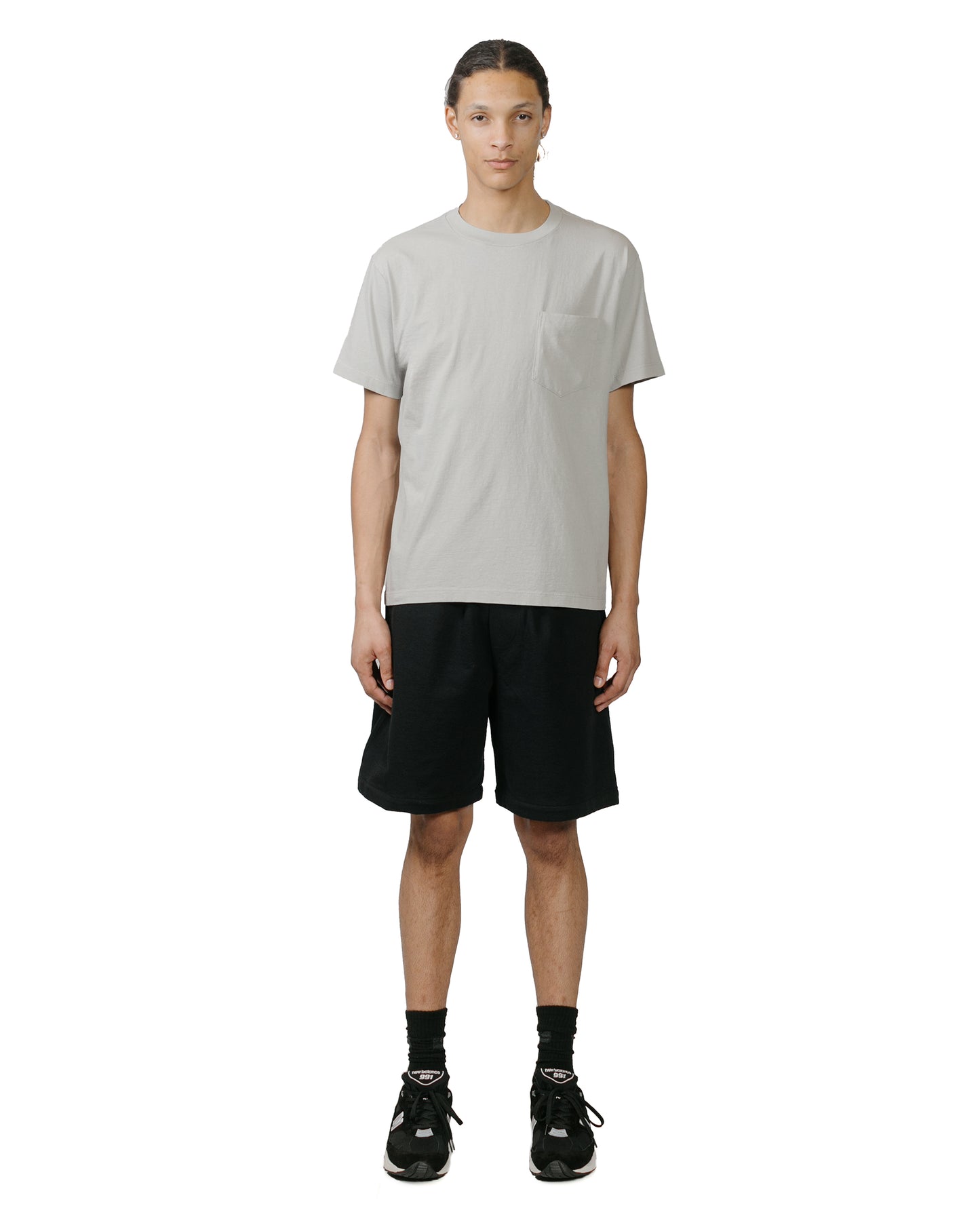 lost & found Lady White Co. Lady White Co. Textured Lounge Short Black