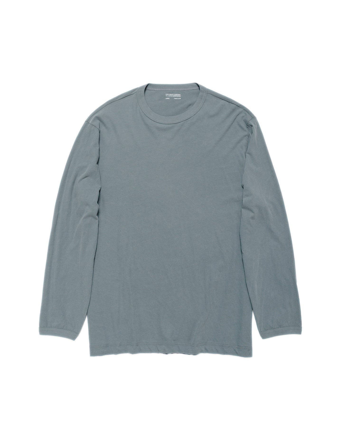 lost & found Lady White Co. Lady White Co. Two Tone L/S Pigment Kelp