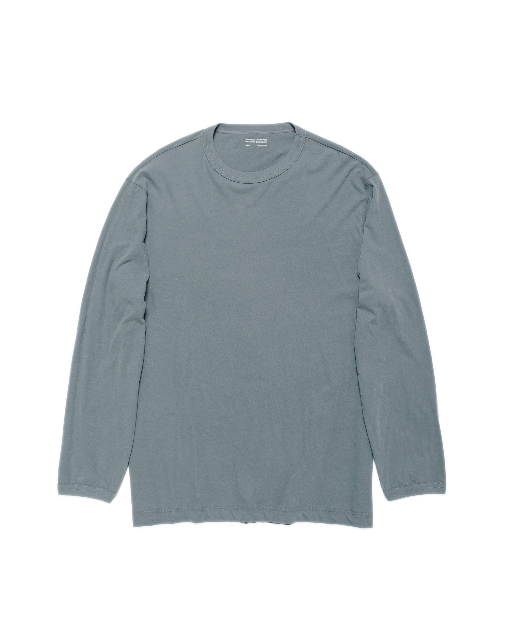 lost & found Lady White Co. Lady White Co. Two Tone L/S Pigment Kelp